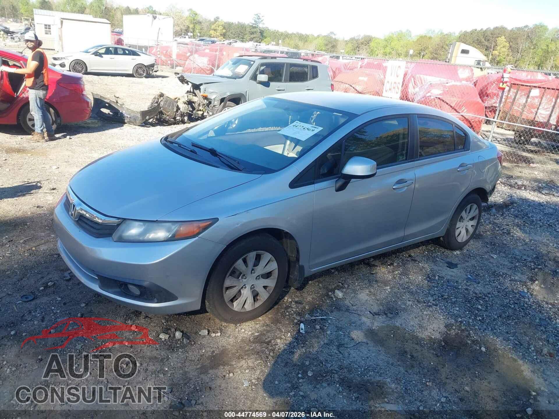HONDA CIVIC 2012 - JHMFB2F5XCS000632
