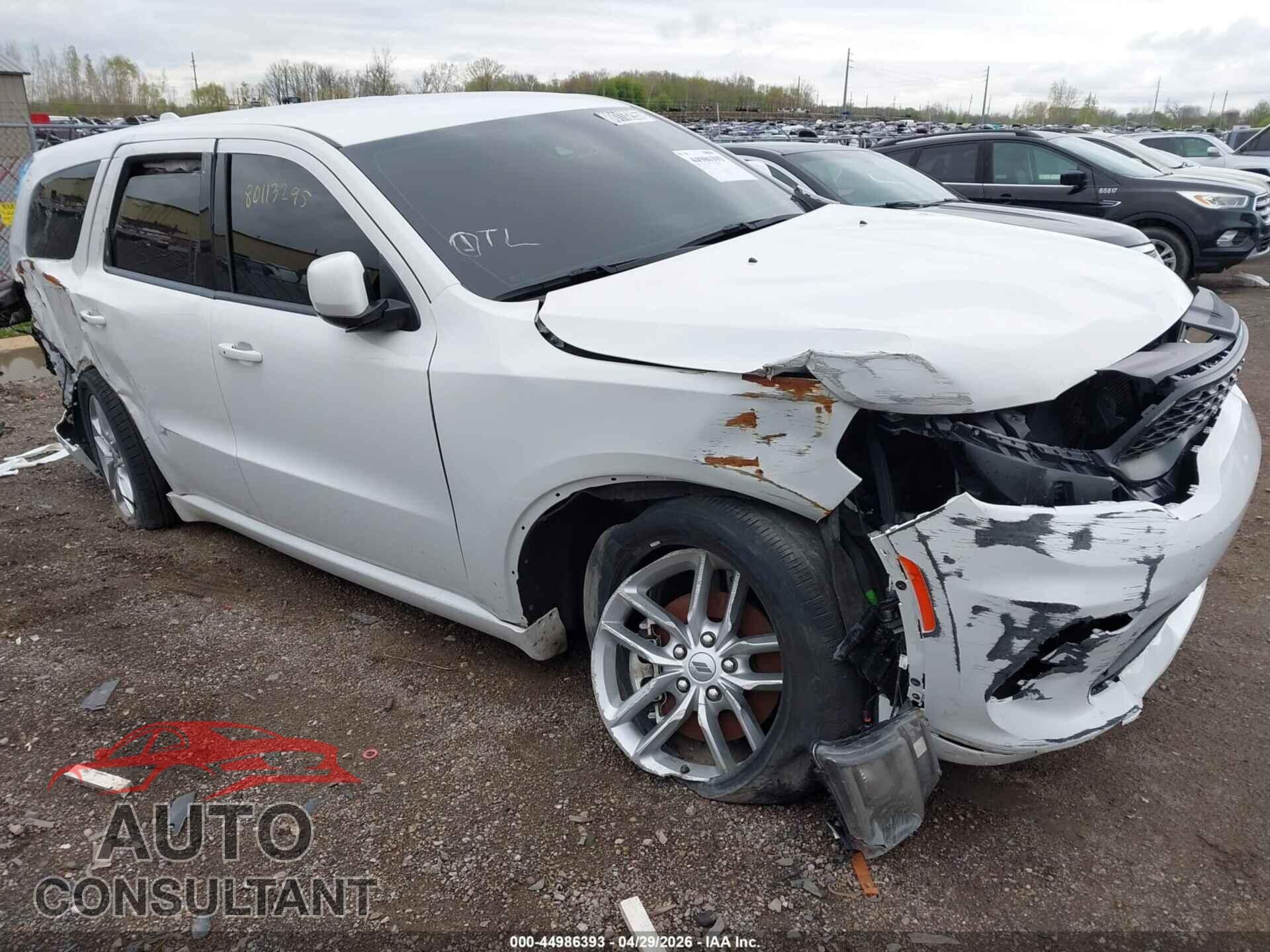 DODGE DURANGO 2022 - 1C4RDJDG2NC227317