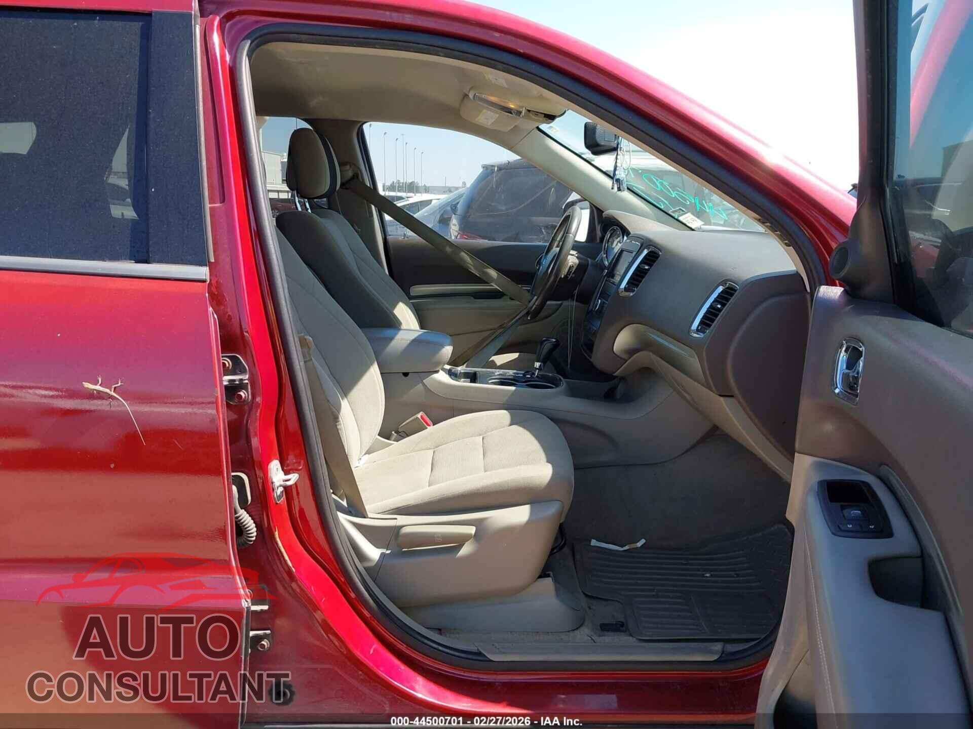 DODGE DURANGO 2013 - 1C4RDHAGXDC527330
