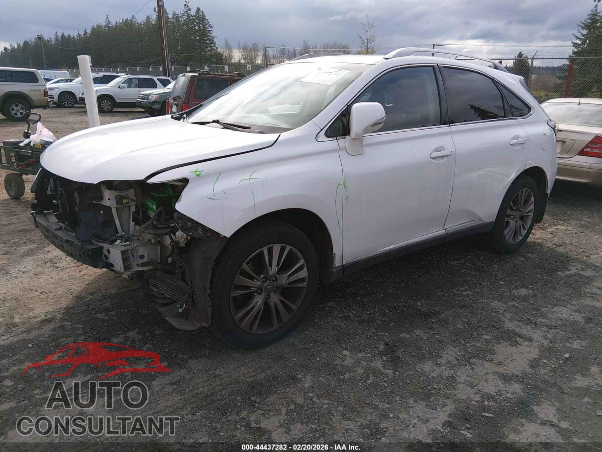 LEXUS RX 350 2013 - 2T2BK1BA0DC218932