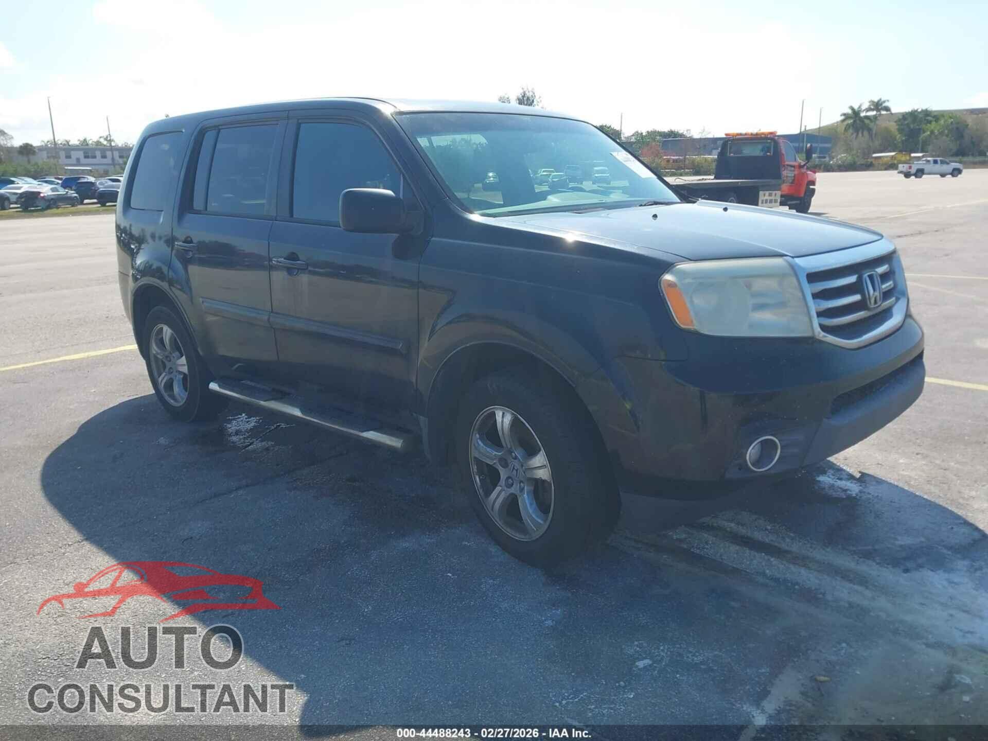HONDA PILOT 2012 - 5FNYF3H51CB032108