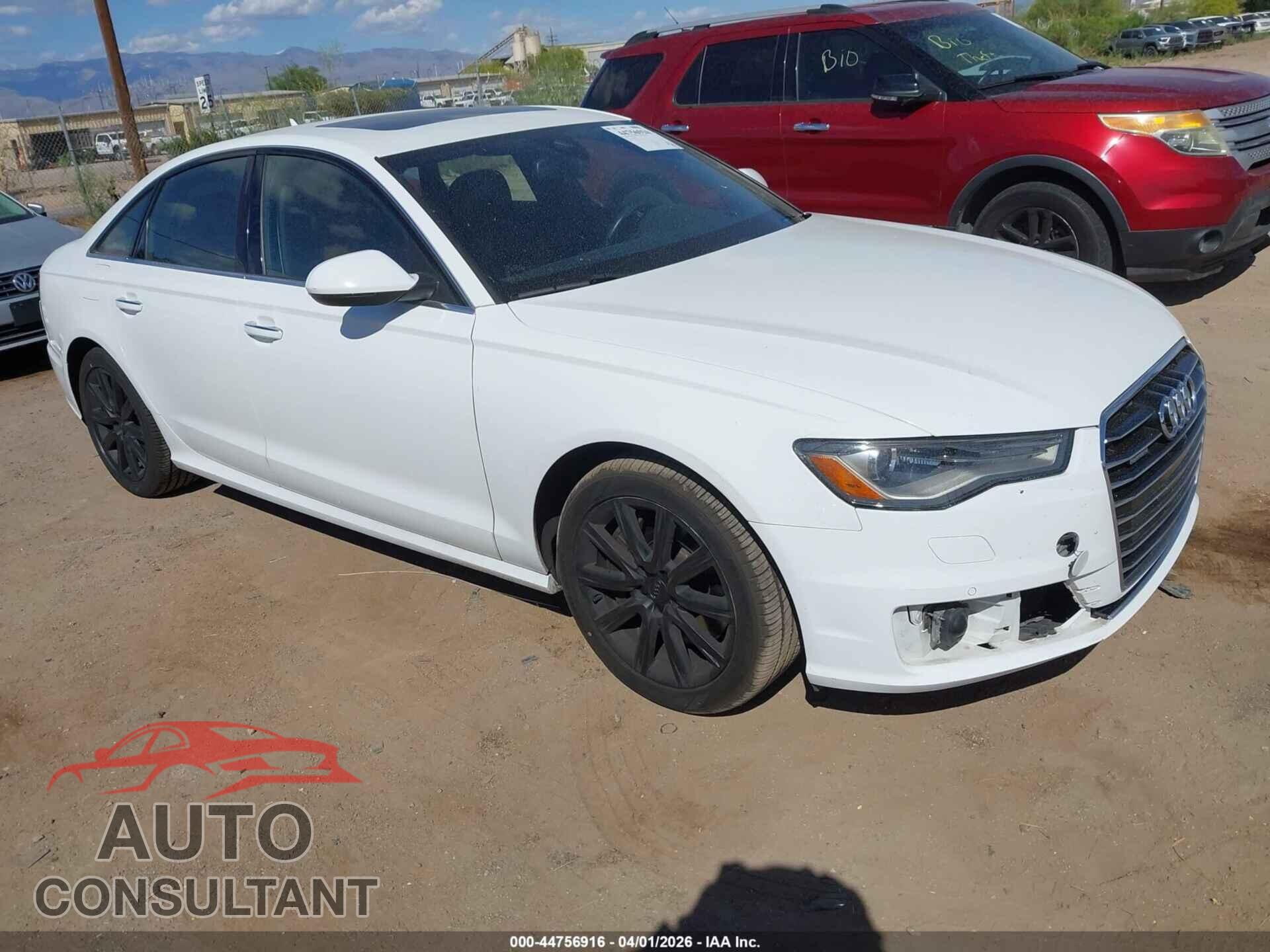 AUDI A6 2016 - WAUGFAFC3GN057162