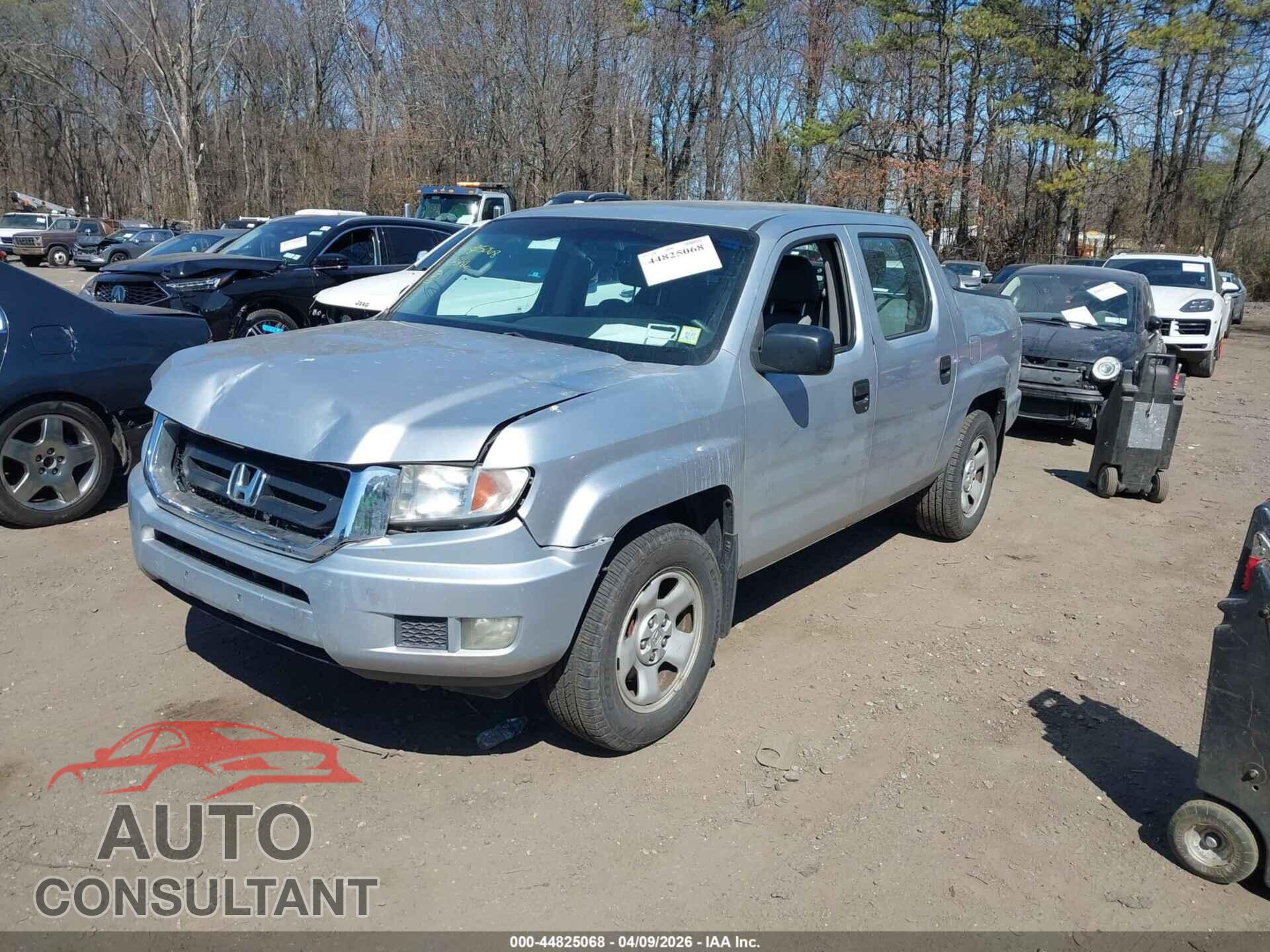HONDA RIDGELINE 2011 - 5FPYK1F23BB001568