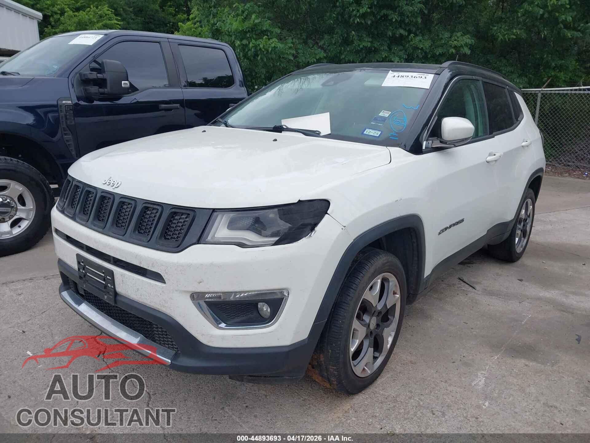 JEEP NEW COMPASS 2017 - 3C4NJDCB1HT631409