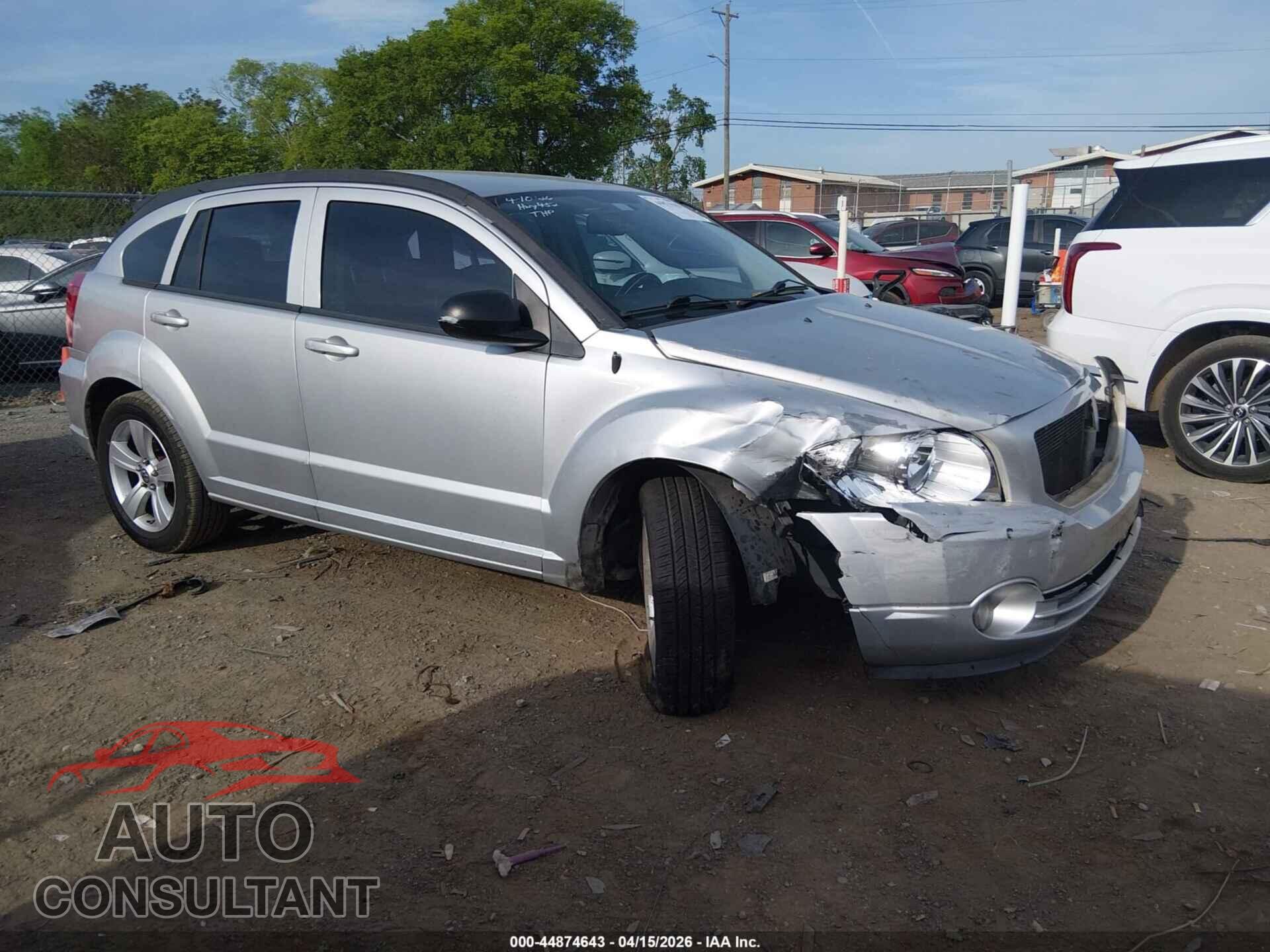 DODGE CALIBER 2012 - 1C3CDWDAXCD531781