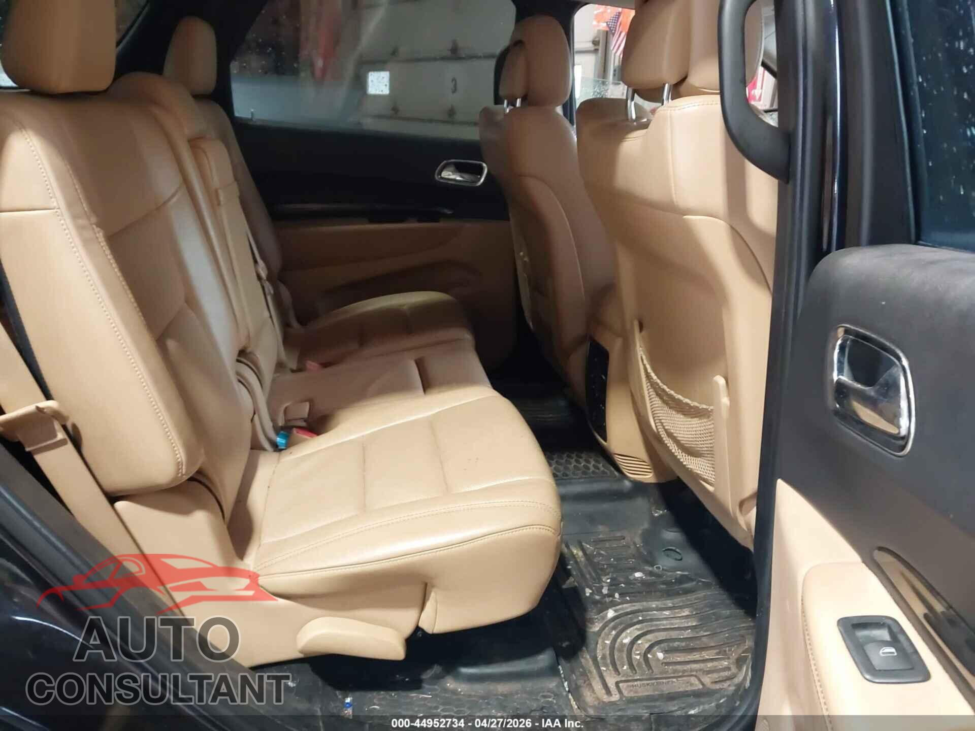 DODGE DURANGO 2011 - 1D4SE5GT9BC613925