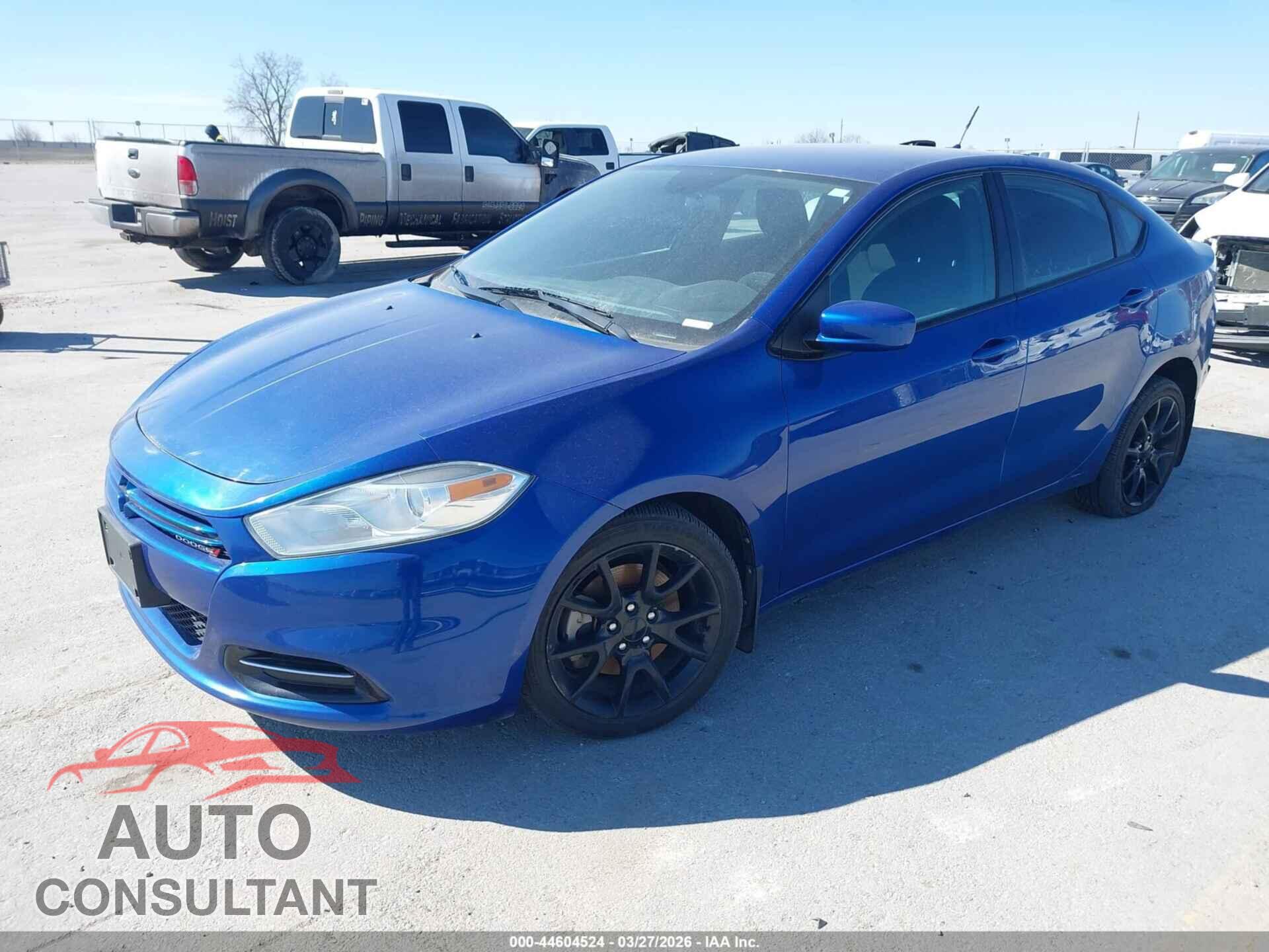 DODGE DART 2013 - 1C3CDFBA5DD211384