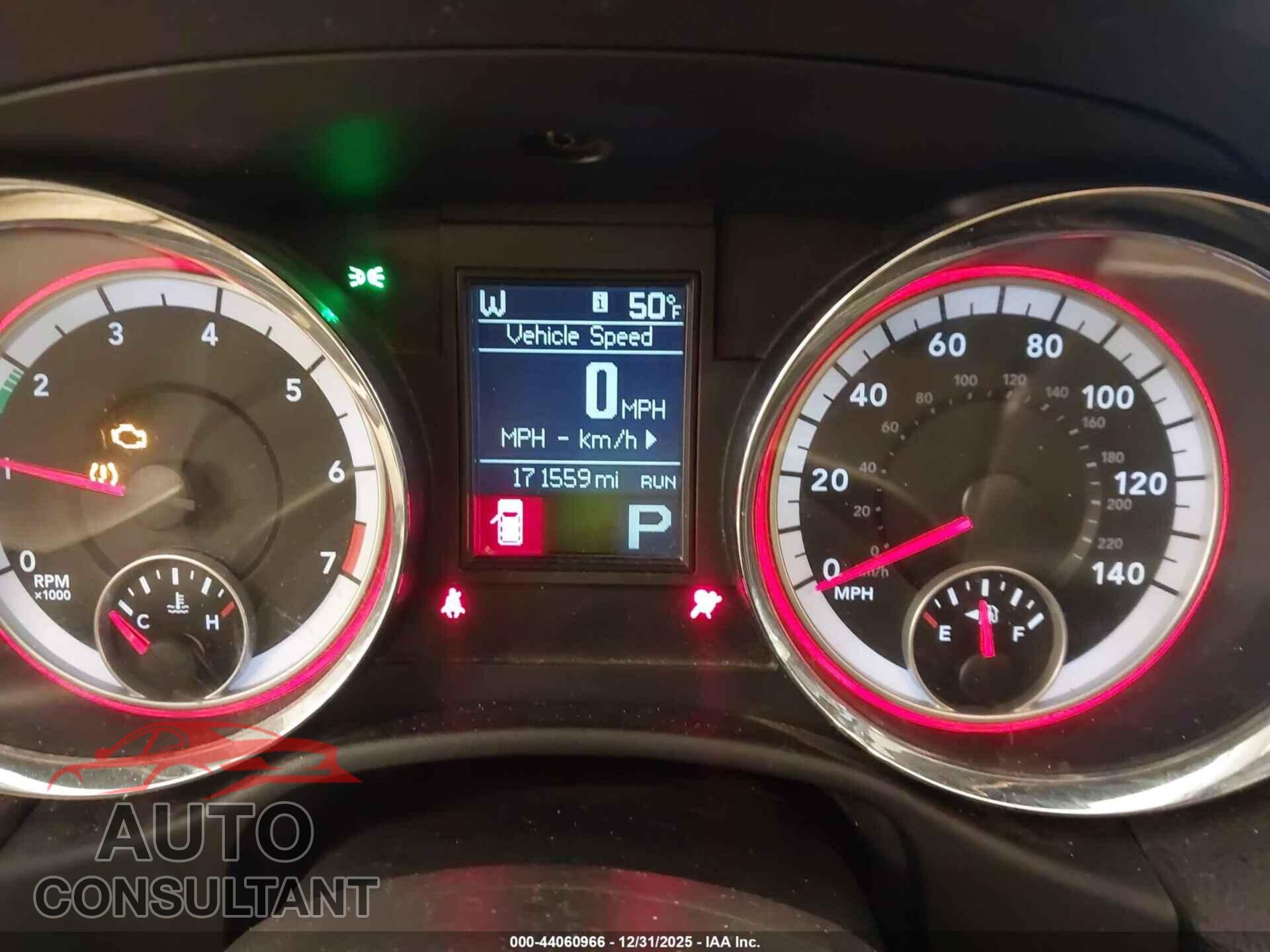 DODGE DURANGO 2011 - 1D4RE2GG7BC699770
