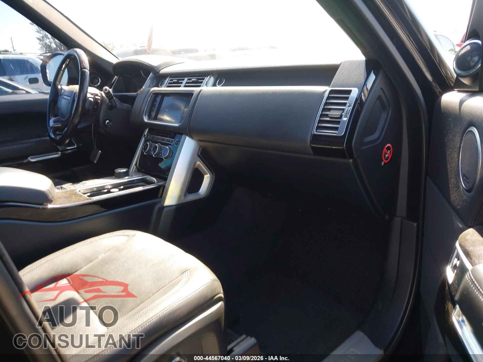 LAND ROVER RANGE ROVER 2016 - SALGS2PF8GA311414