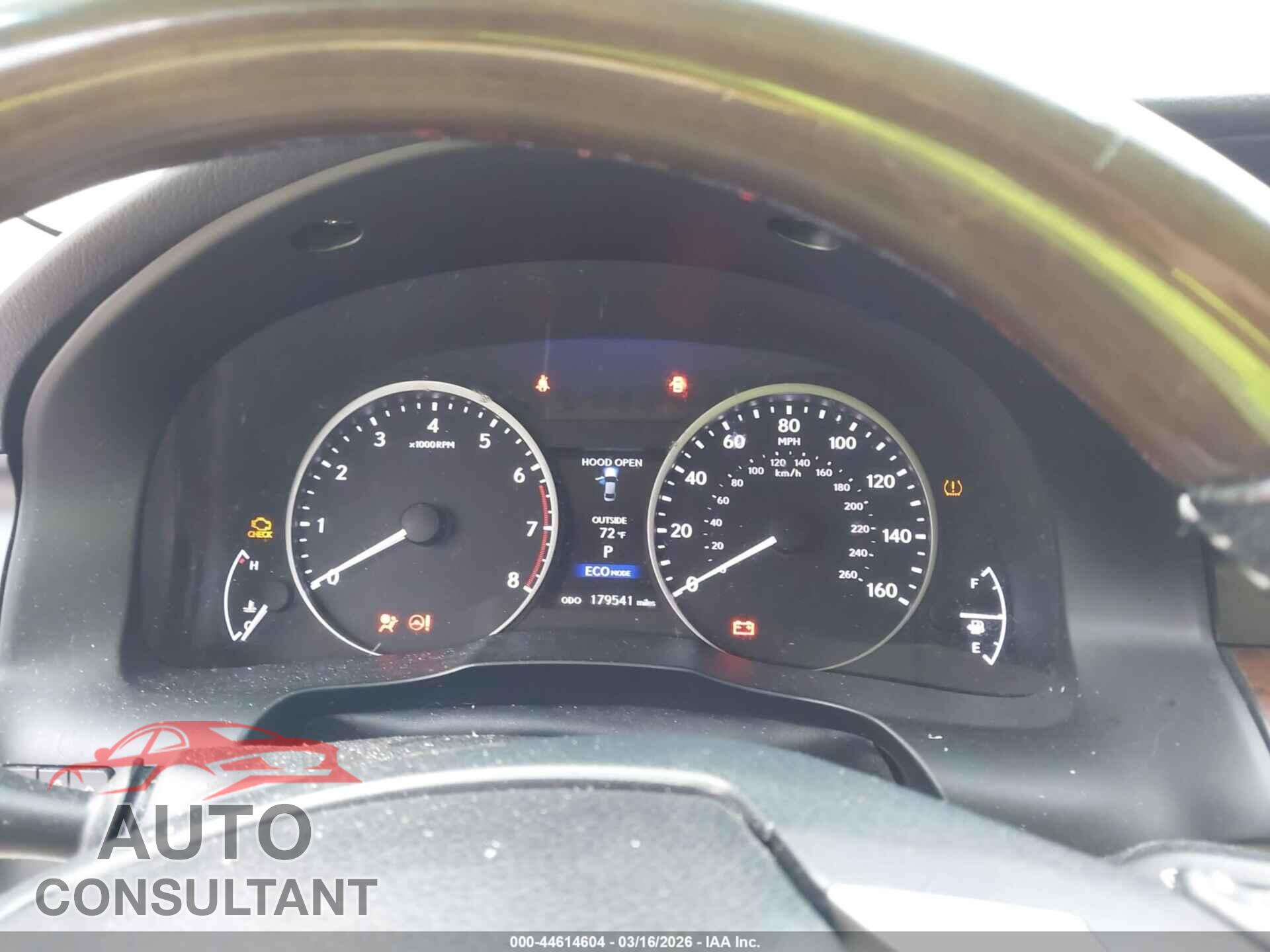 LEXUS ES 350 2015 - JTHBK1GG7F2190287