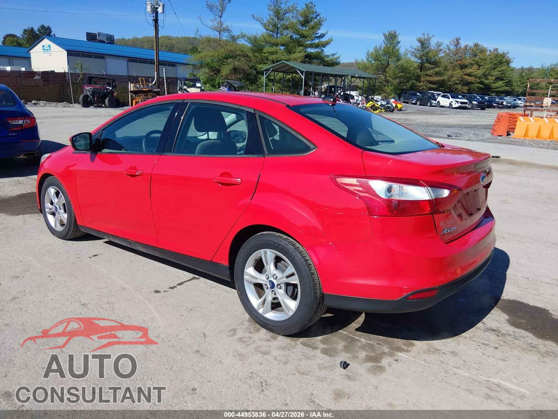 FORD FOCUS 2013 - 1FADP3F21DL339836