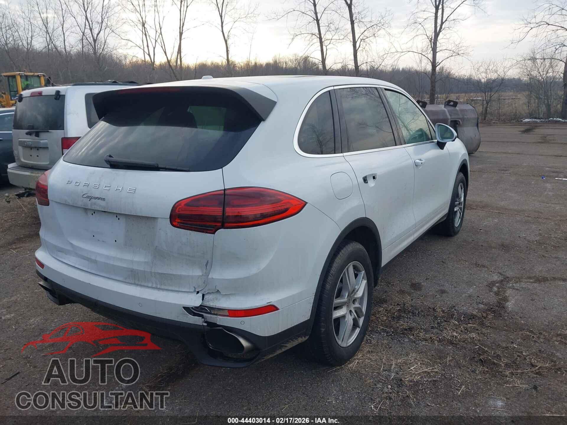 PORSCHE CAYENNE 2016 - WP1AA2A23GLA09960