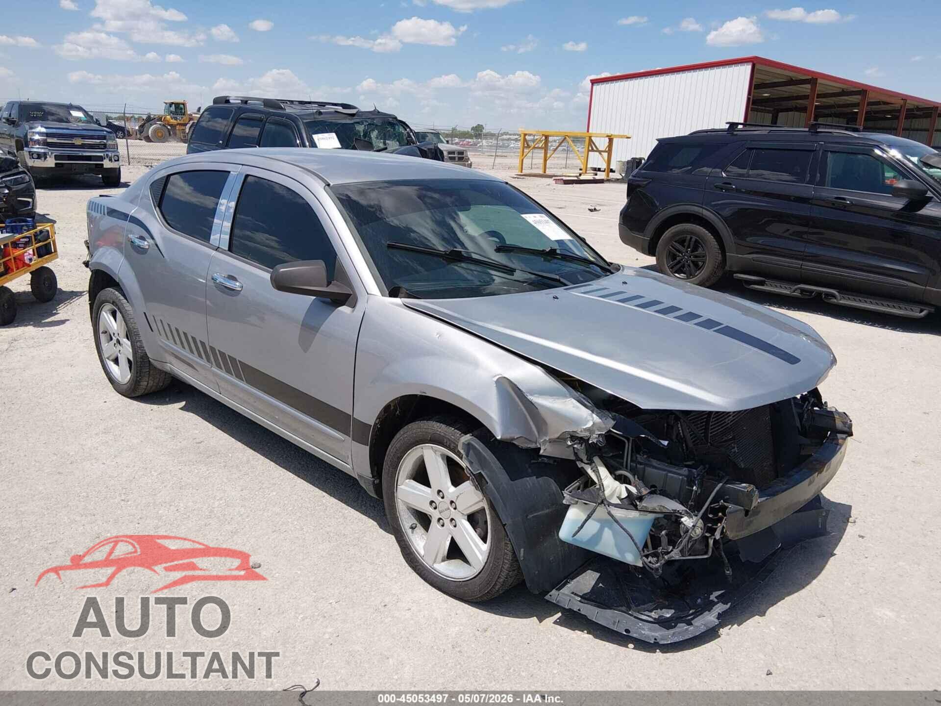 DODGE AVENGER 2013 - 1C3CDZAB2DN643291