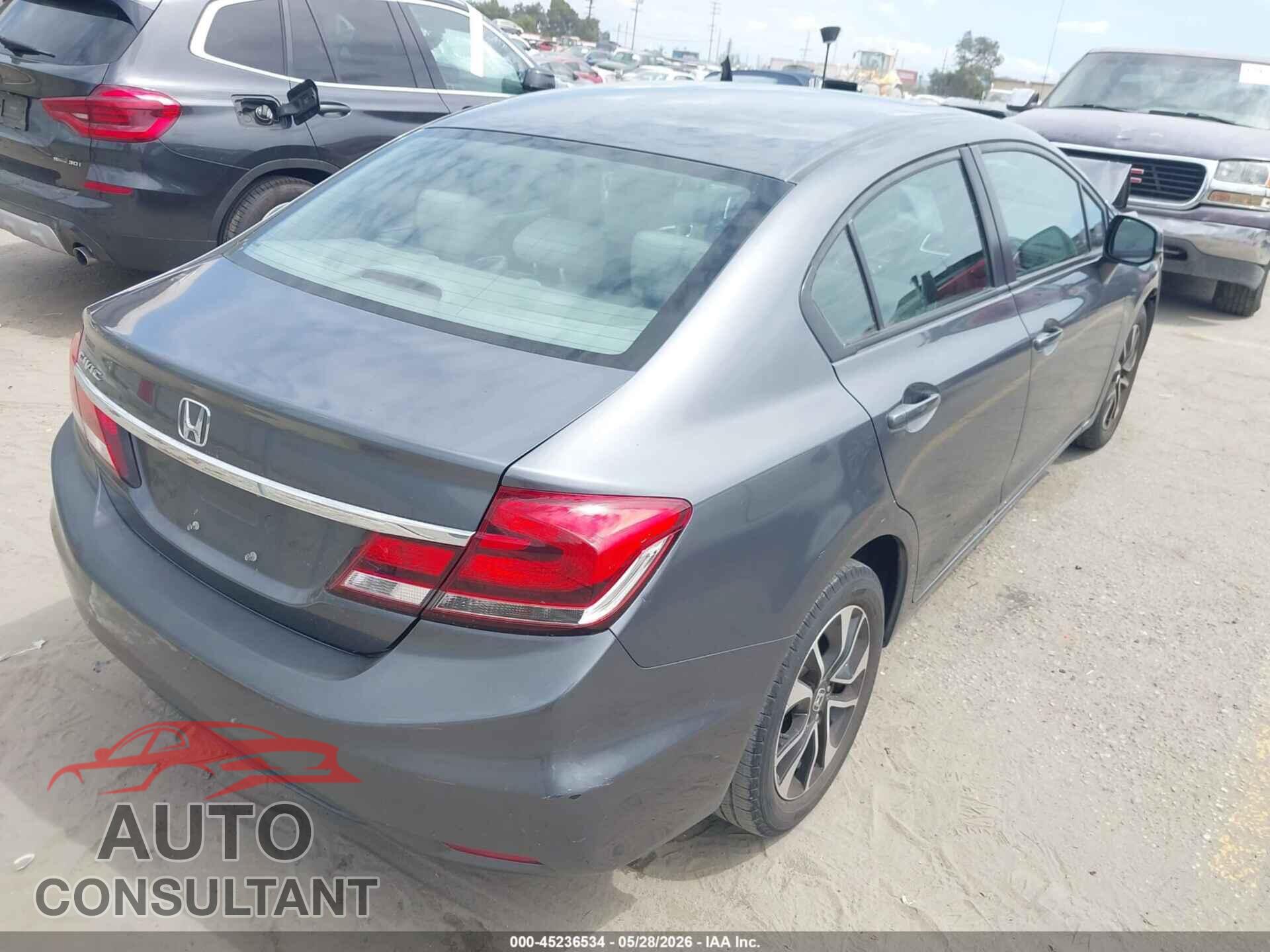 HONDA CIVIC 2013 - 19XFB2F94DE213567
