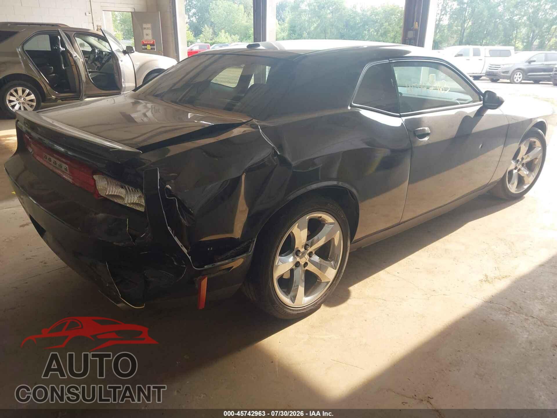 DODGE CHALLENGER 2012 - 2C3CDYAG4CH258070