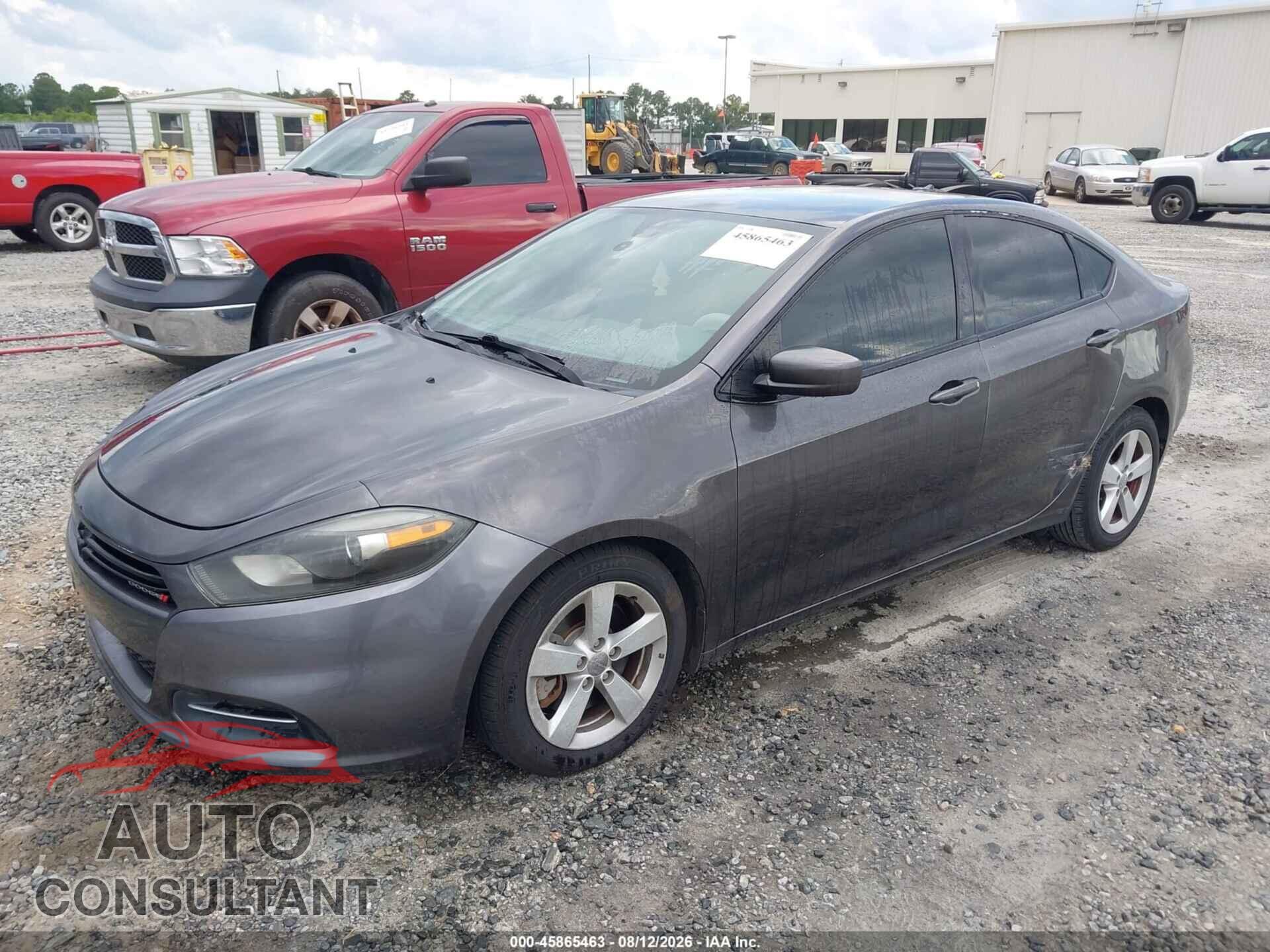 DODGE DART 2016 - 1C3CDFBA2GD623248
