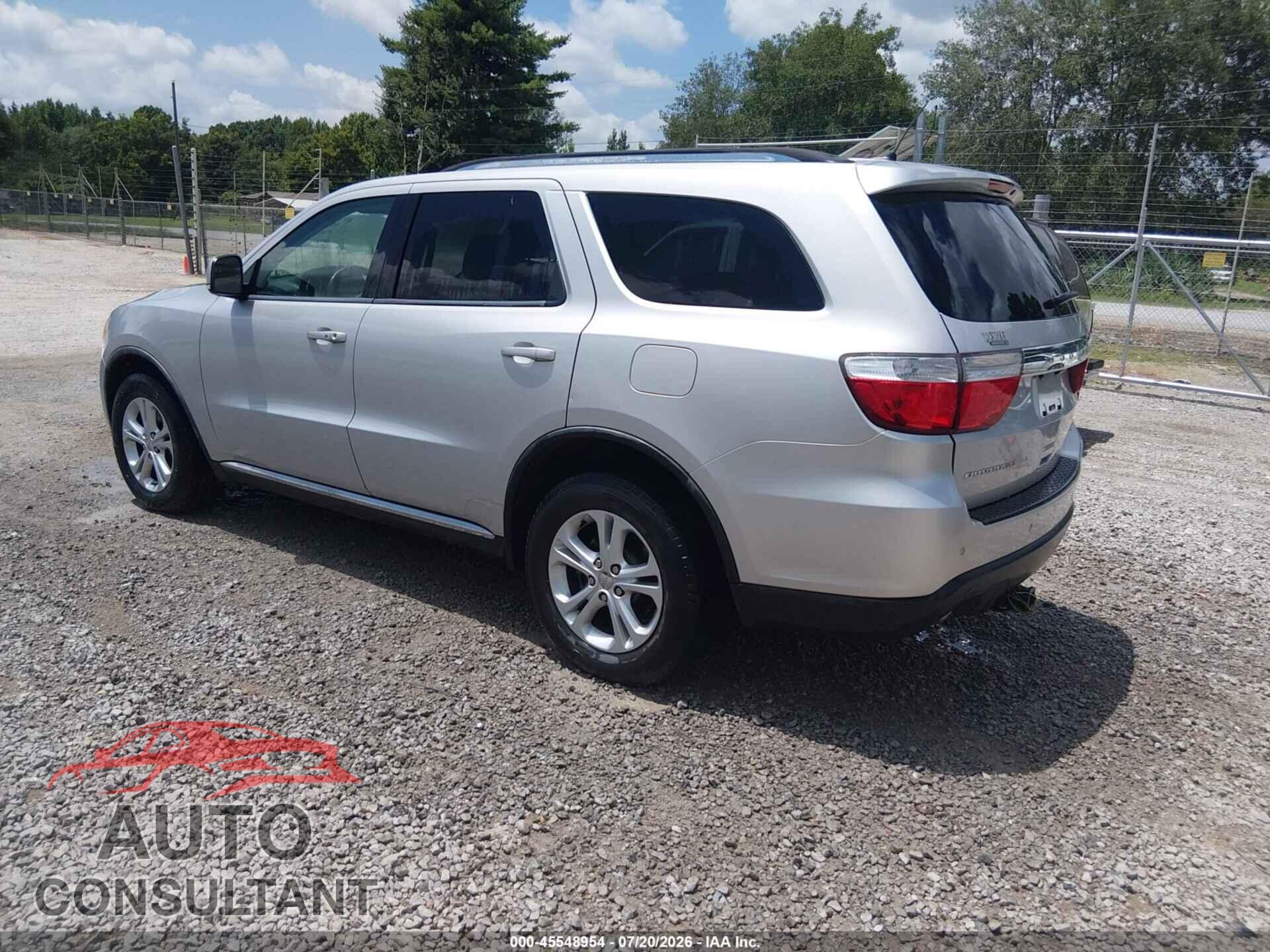 DODGE DURANGO 2011 - 1D4SD4GT4BC593144