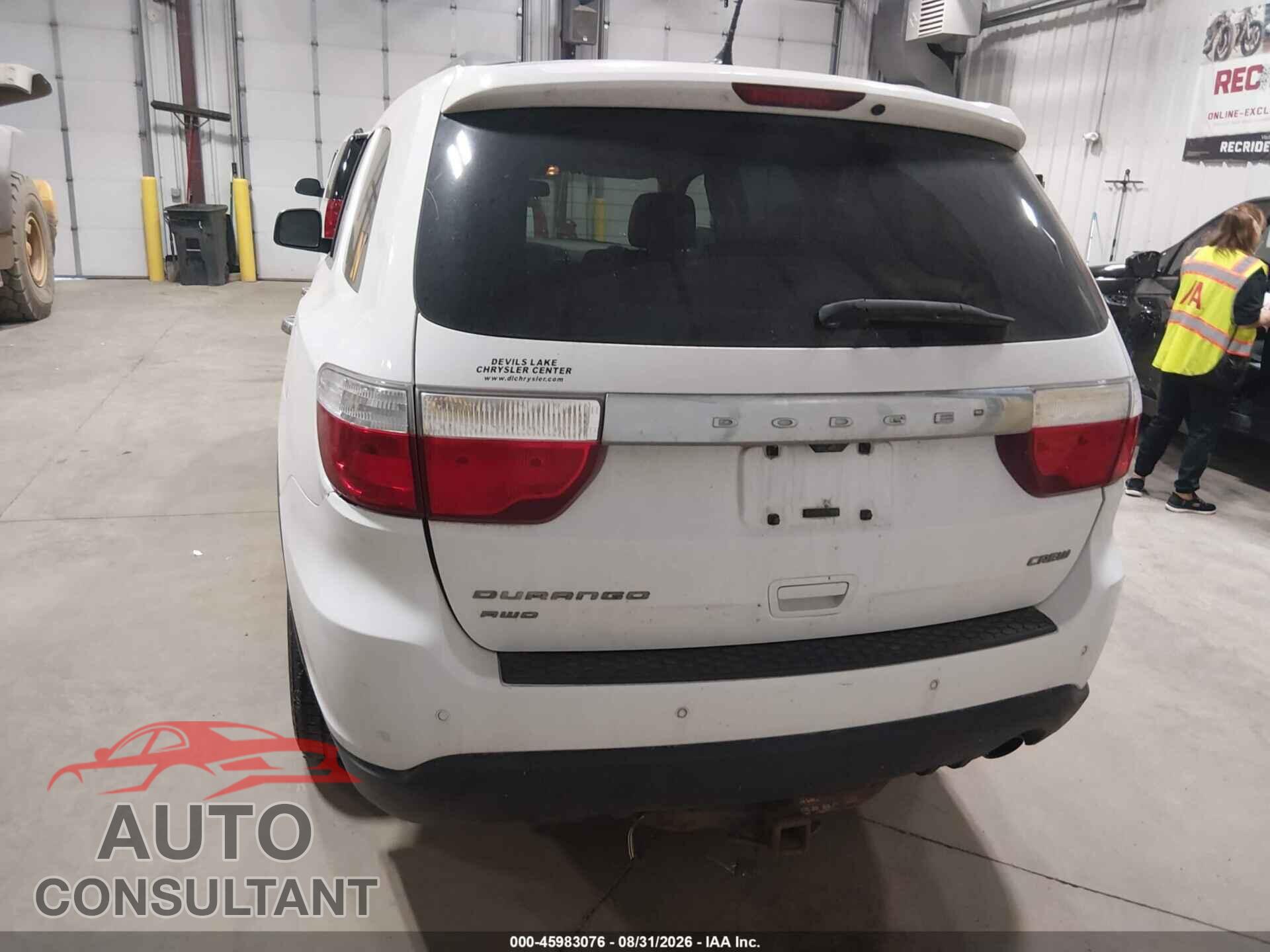 DODGE DURANGO 2013 - 1C4RDJDG3DC637879