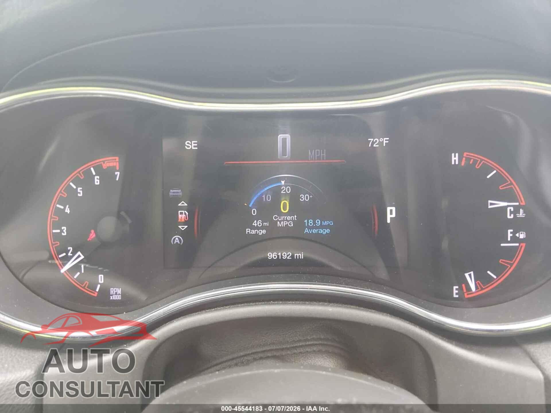 DODGE DURANGO 2017 - 1C4RDJDG0HC931021