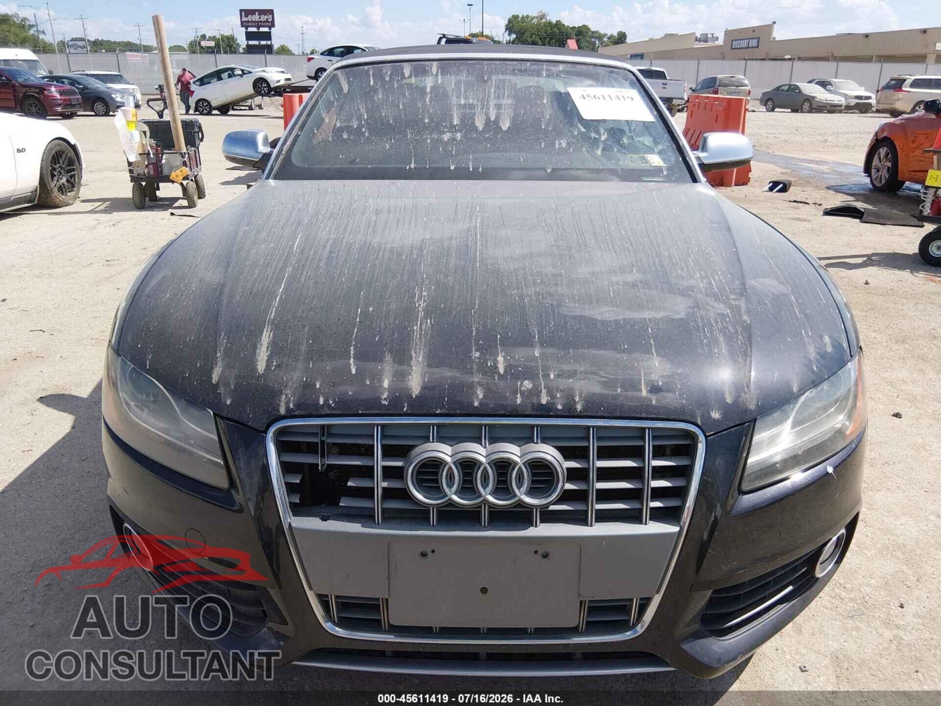 AUDI S5 2012 - WAUCGAFH0CN003514