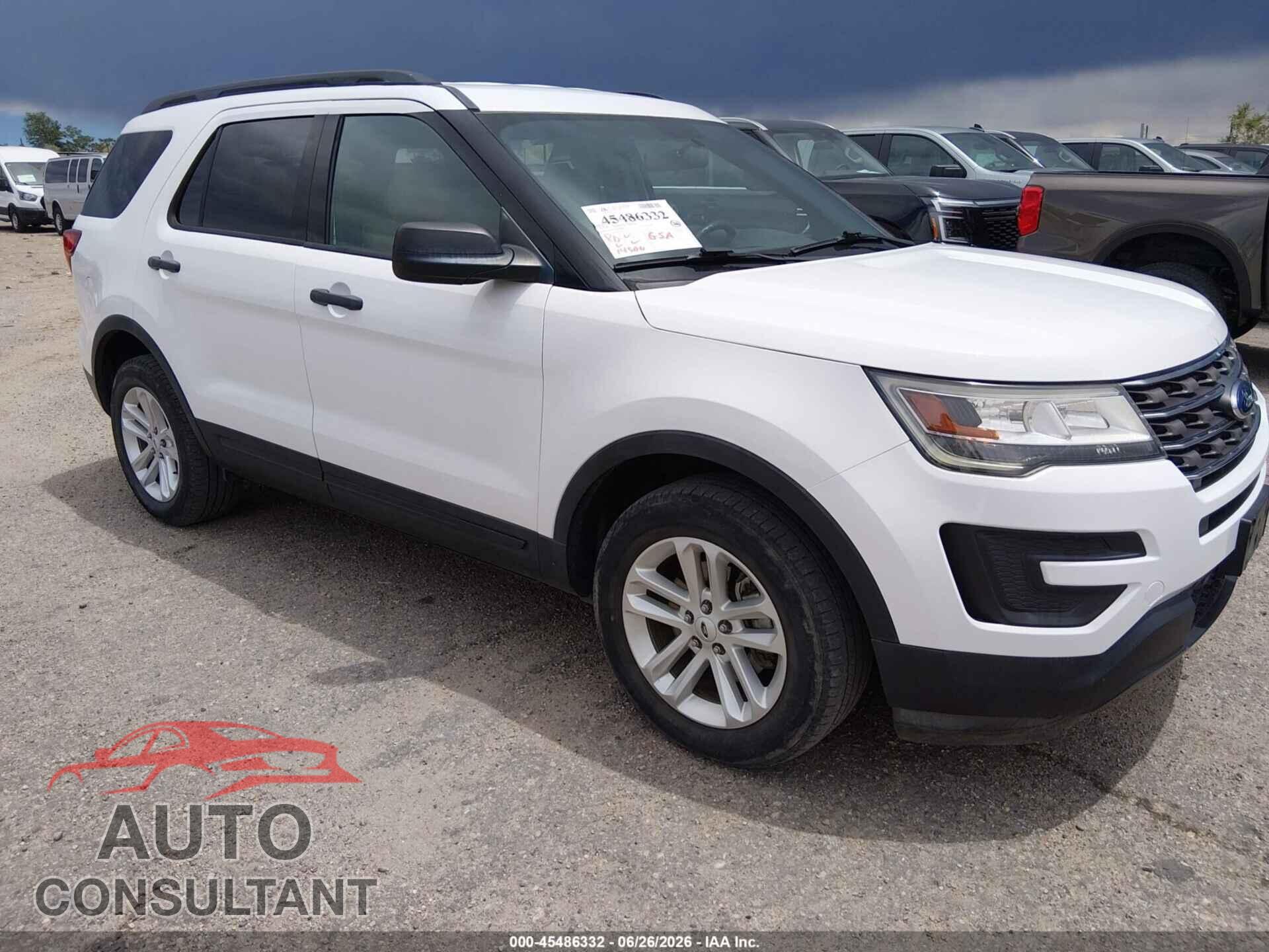 FORD EXPLORER 2017 - 1FM5K8B82HGC91908