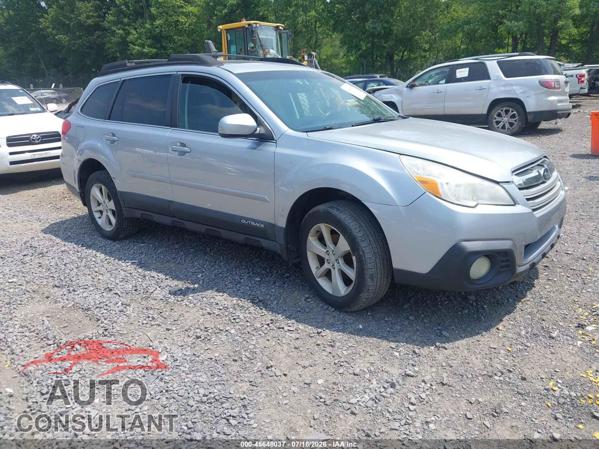 SUBARU OUTBACK 2013 - 4S4BRBGC8D3215541