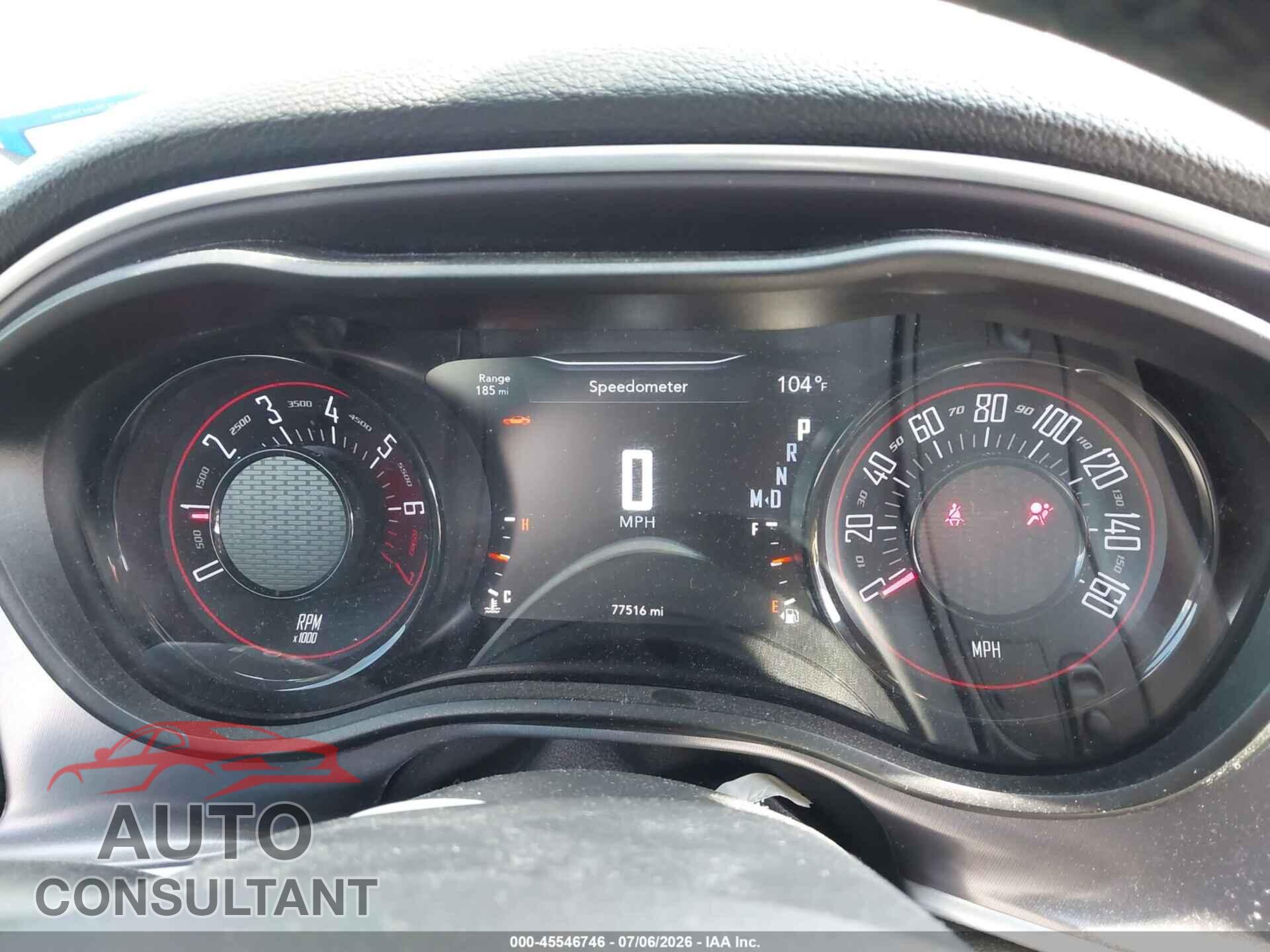 DODGE CHALLENGER 2019 - 2C3CDZAG3KH530175