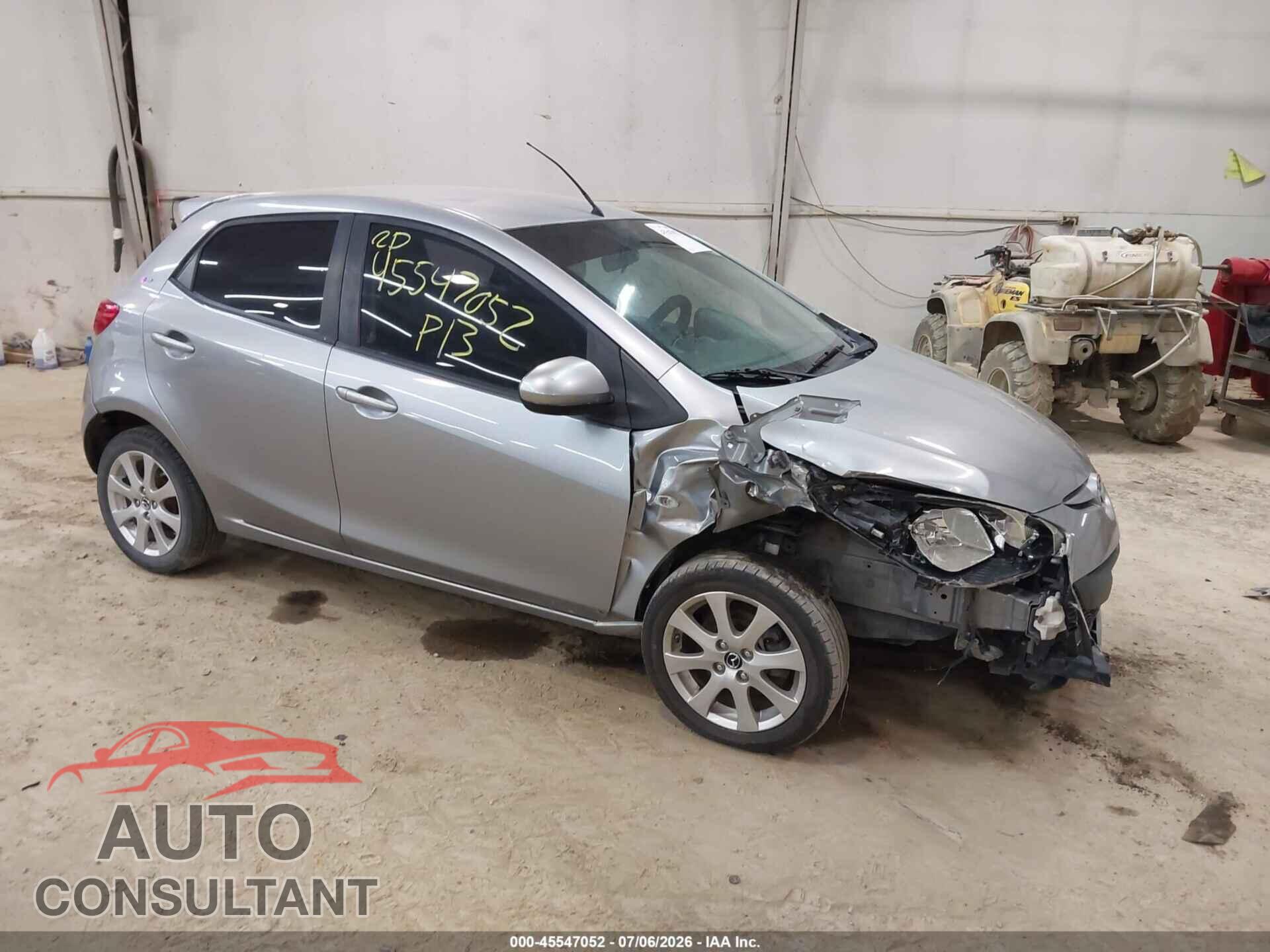 MAZDA MAZDA2 2013 - JM1DE1LY9D0155968