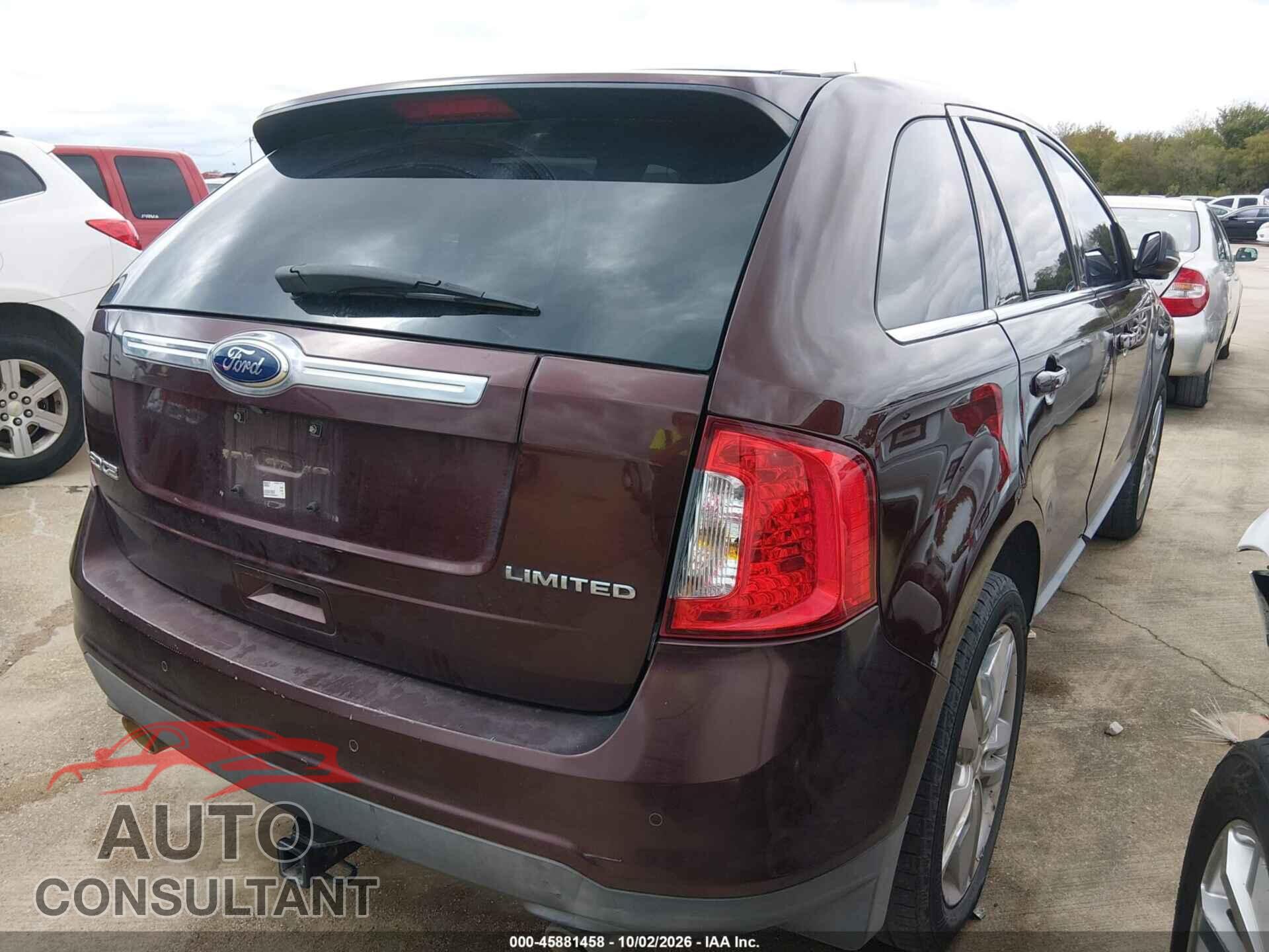 FORD EDGE 2012 - 2FMDK3KC8CBA26817