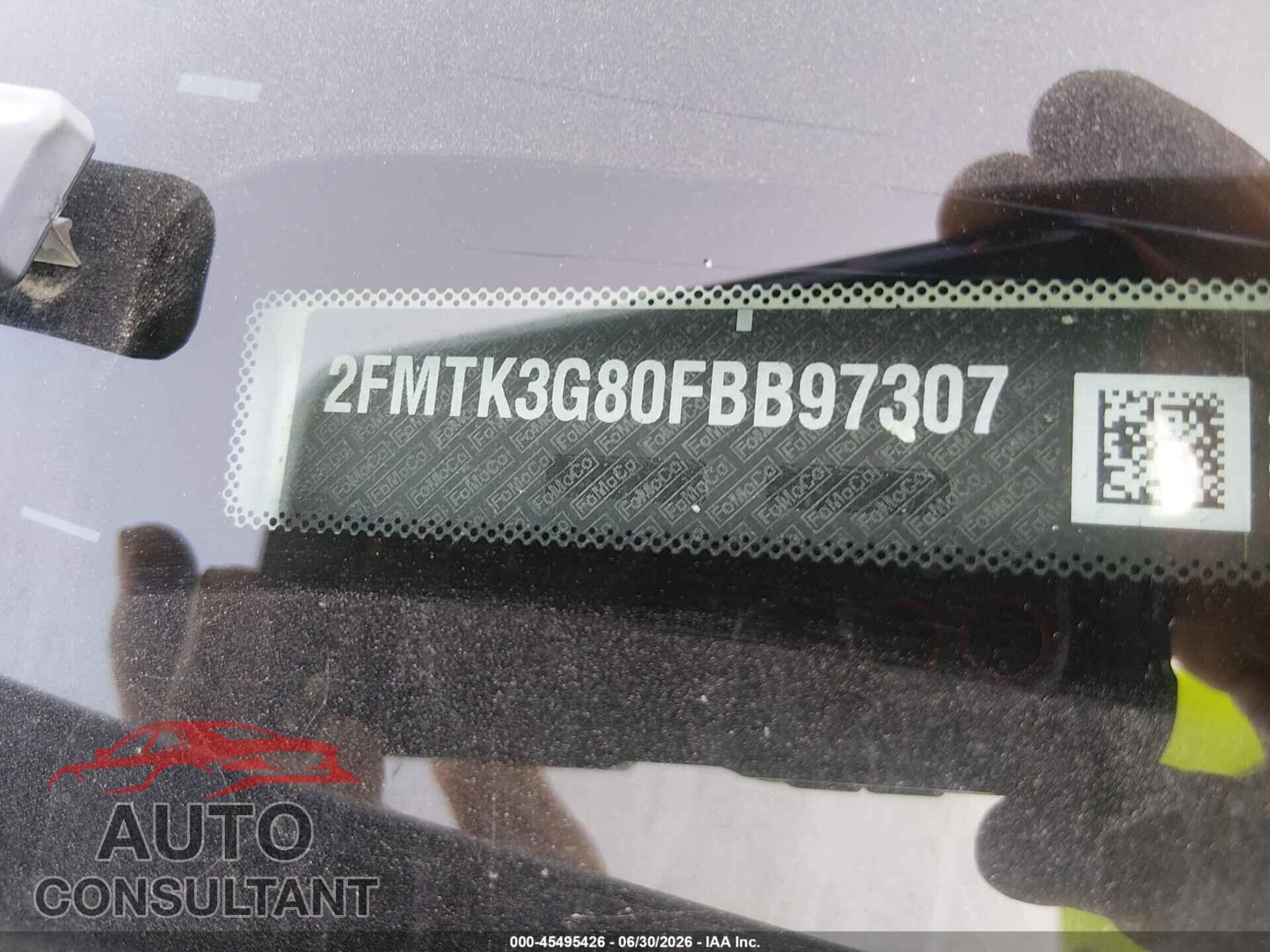 FORD EDGE 2015 - 2FMTK3G80FBB97307