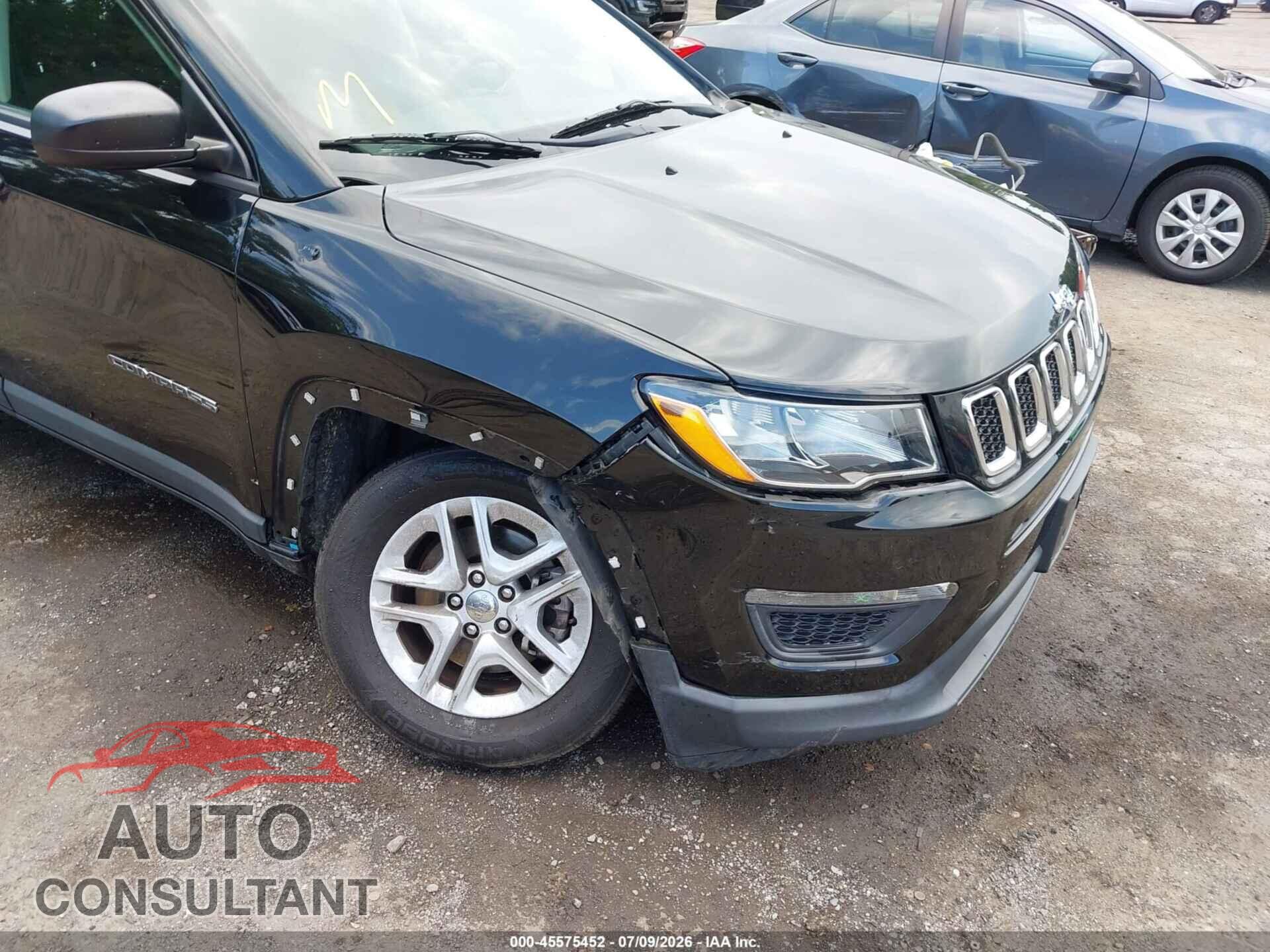 JEEP COMPASS 2017 - 3C4NJDAB9HT636179