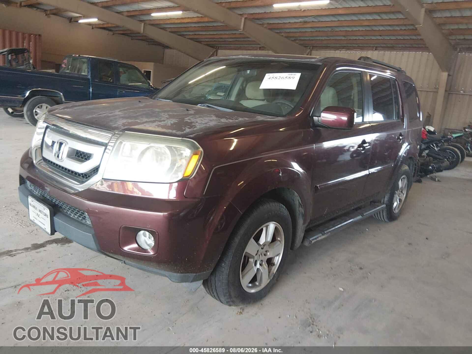 HONDA PILOT 2011 - 5FNYF3H46BB026116