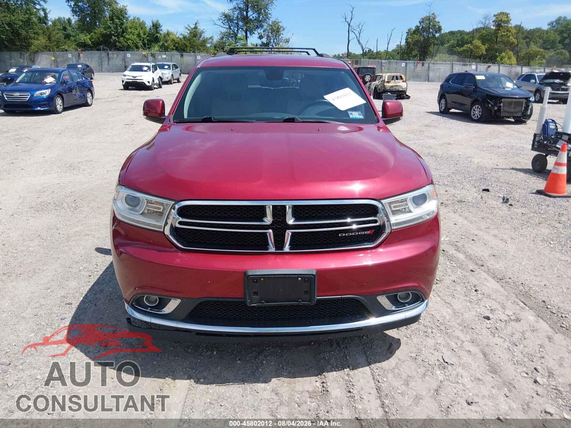 DODGE DURANGO 2014 - 1C4RDJDG7EC337263