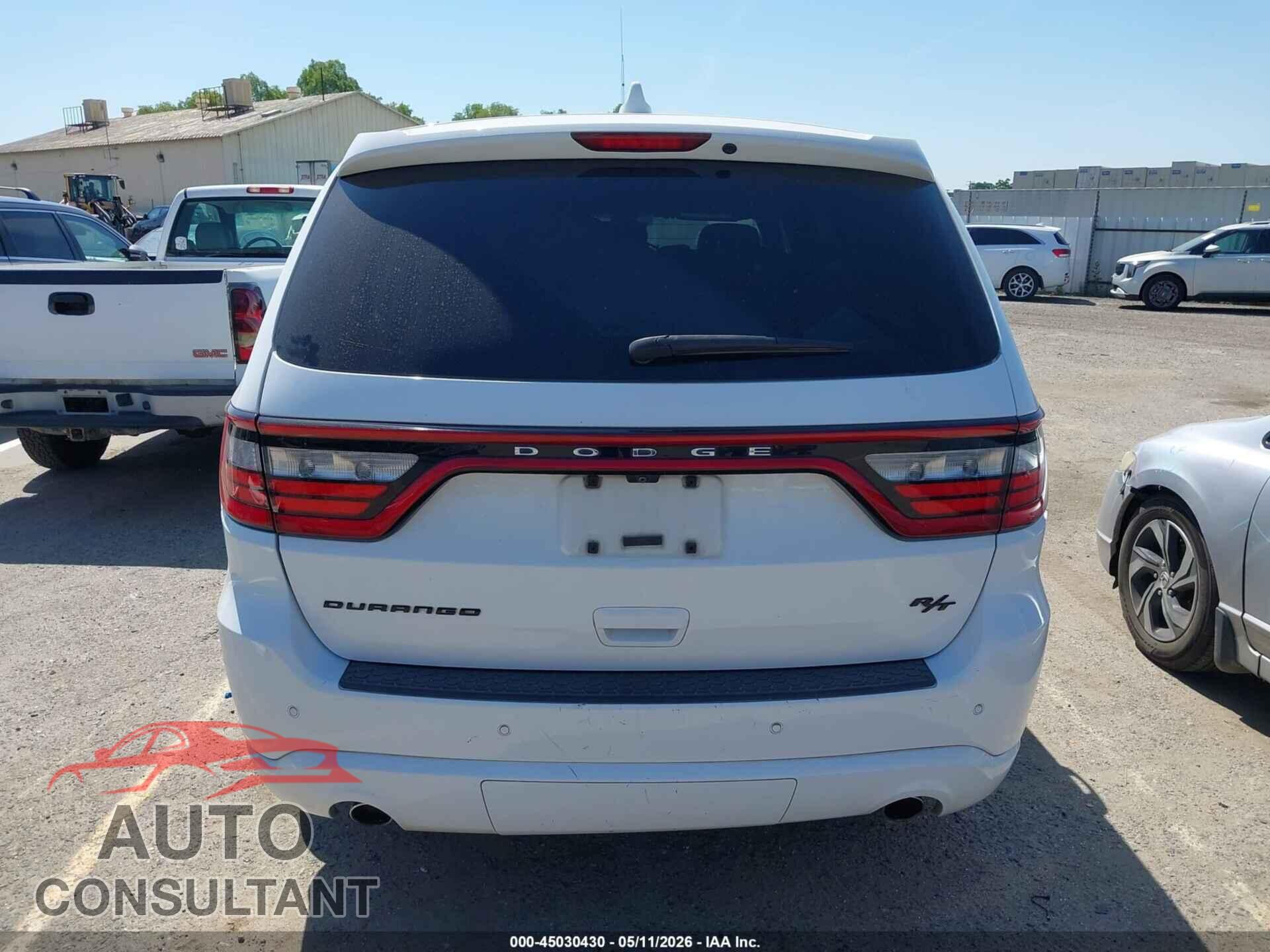 DODGE DURANGO 2017 - 1C4SDHCT1HC651083