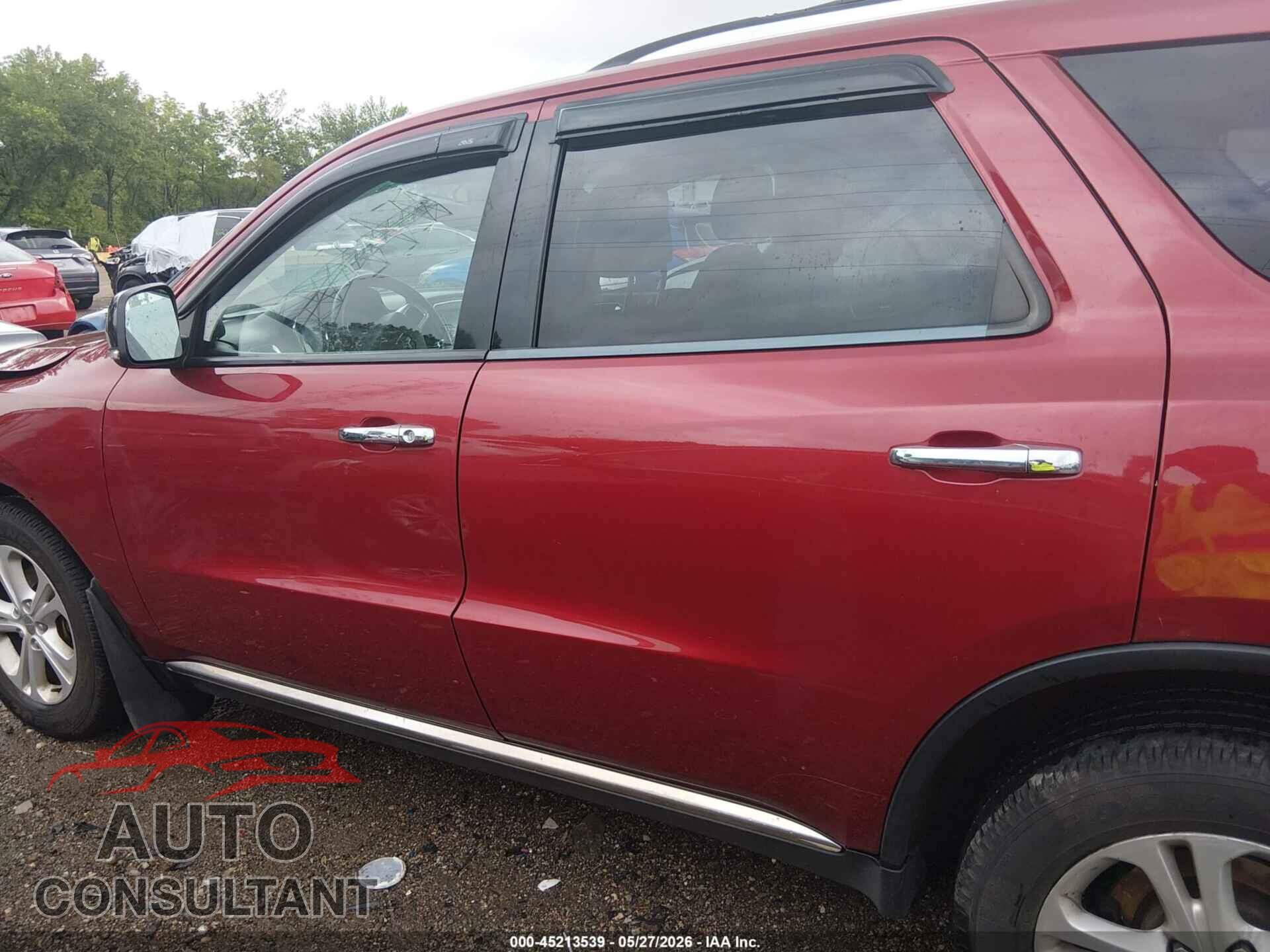 DODGE DURANGO 2013 - 1C4RDJDG4DC700911