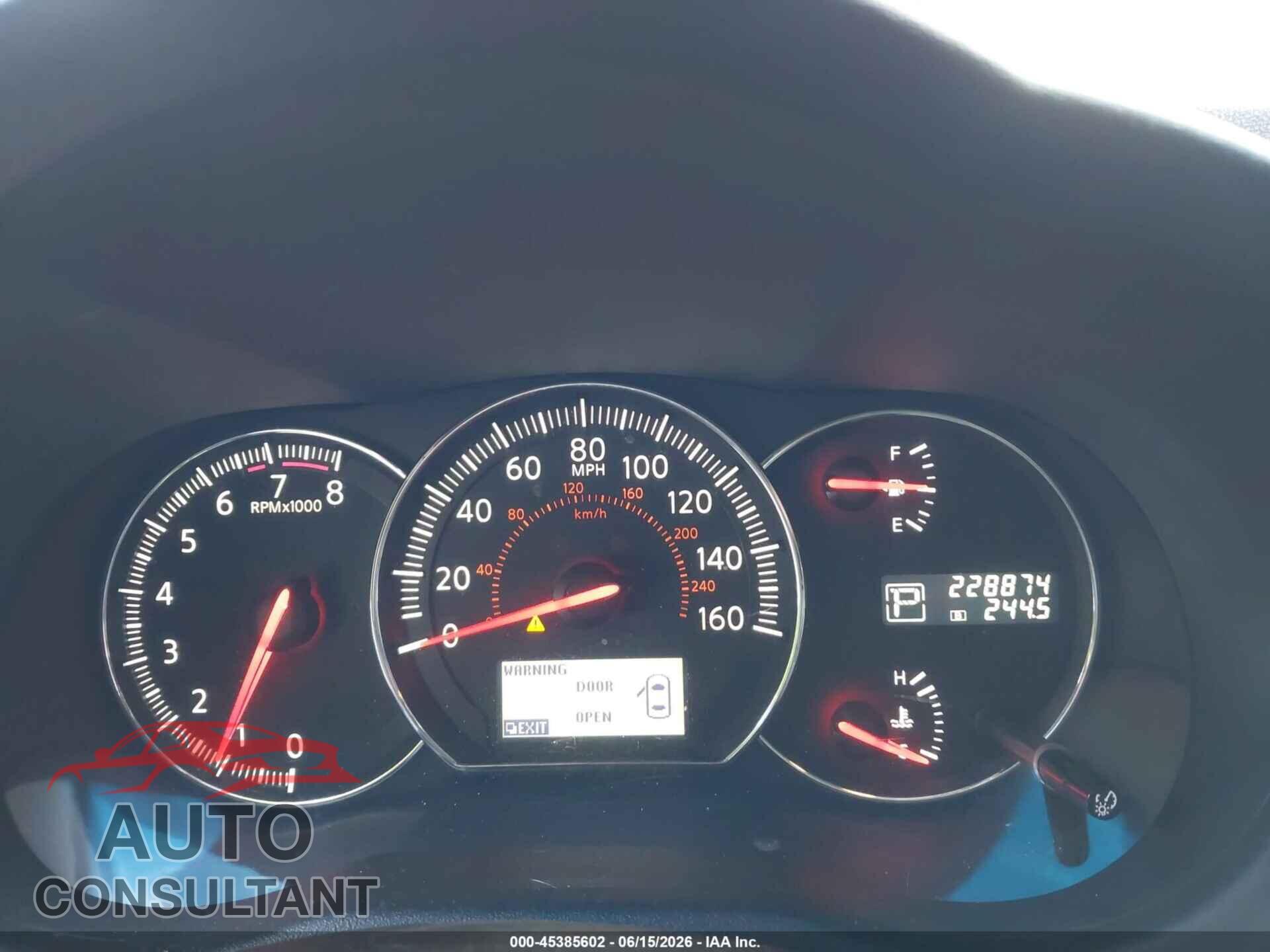 NISSAN MAXIMA 2014 - 1N4AA5AP7EC438309