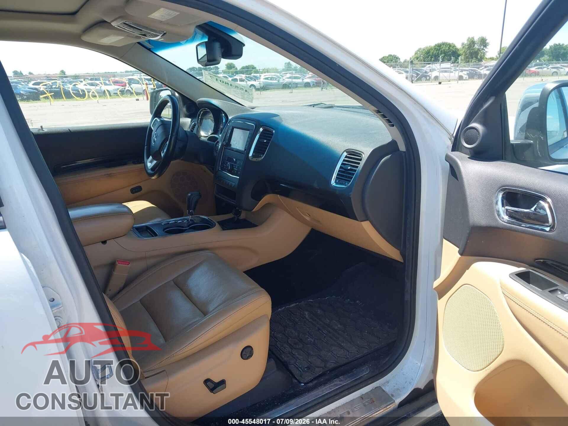 DODGE DURANGO 2013 - 1C4RDJEG5DC674995