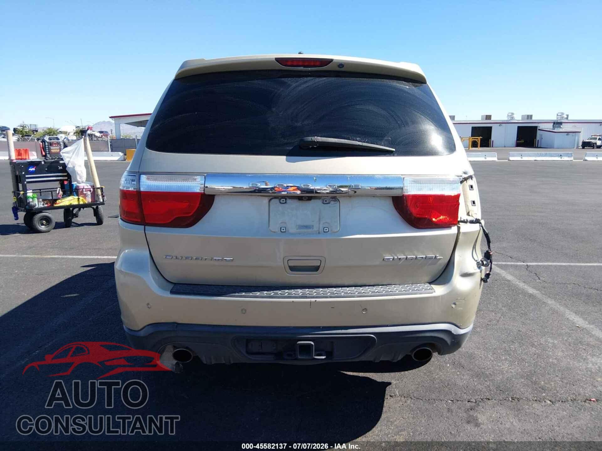 DODGE DURANGO 2011 - 1D4SD5GT8BC592861