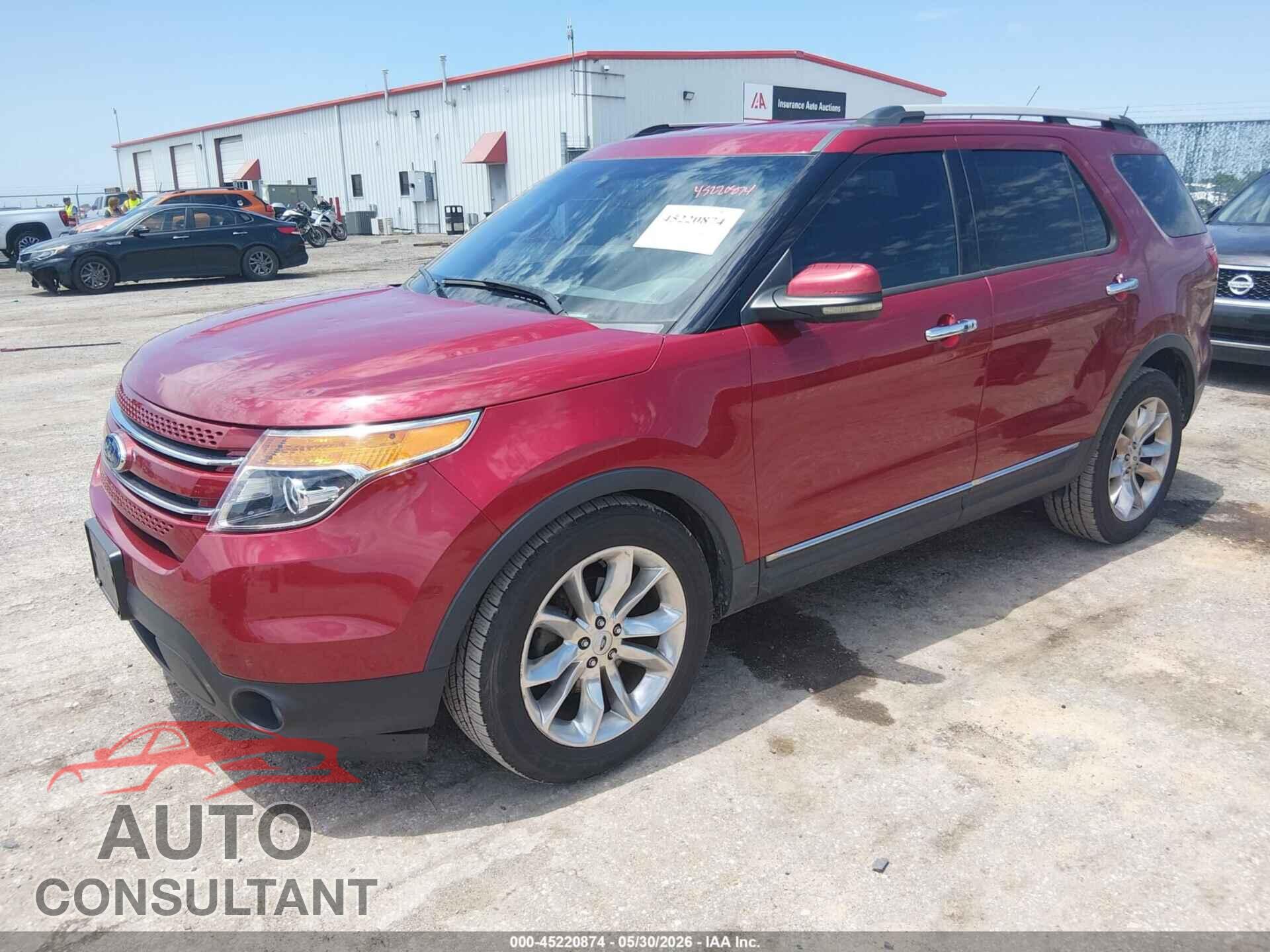 FORD EXPLORER 2013 - 1FM5K7F83DGB14542