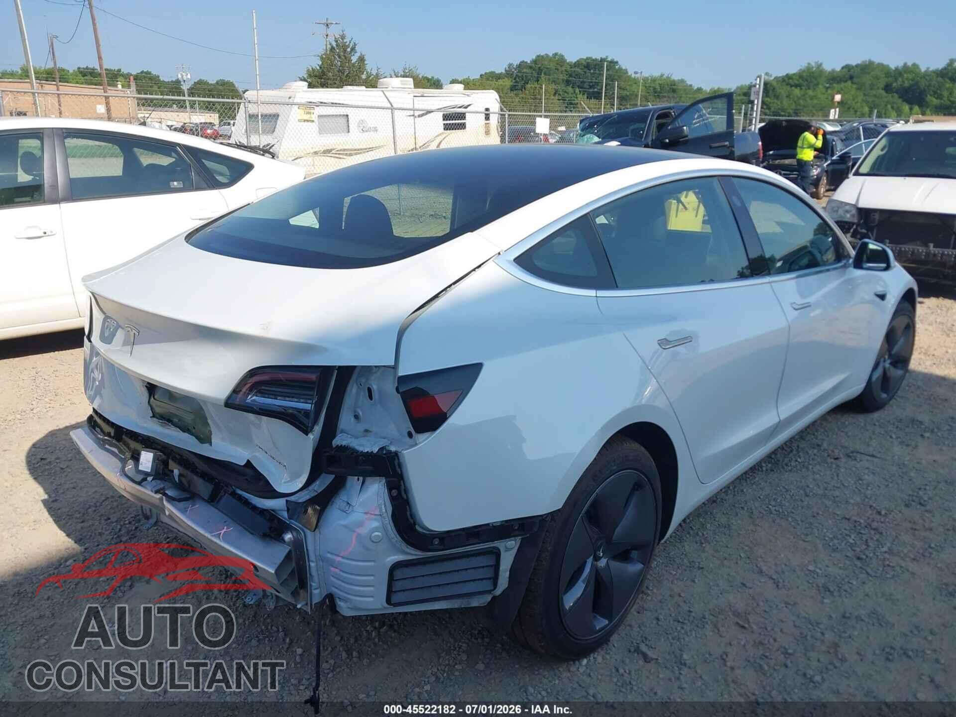 TESLA MODEL 3 2020 - 5YJ3E1EB3LF807732
