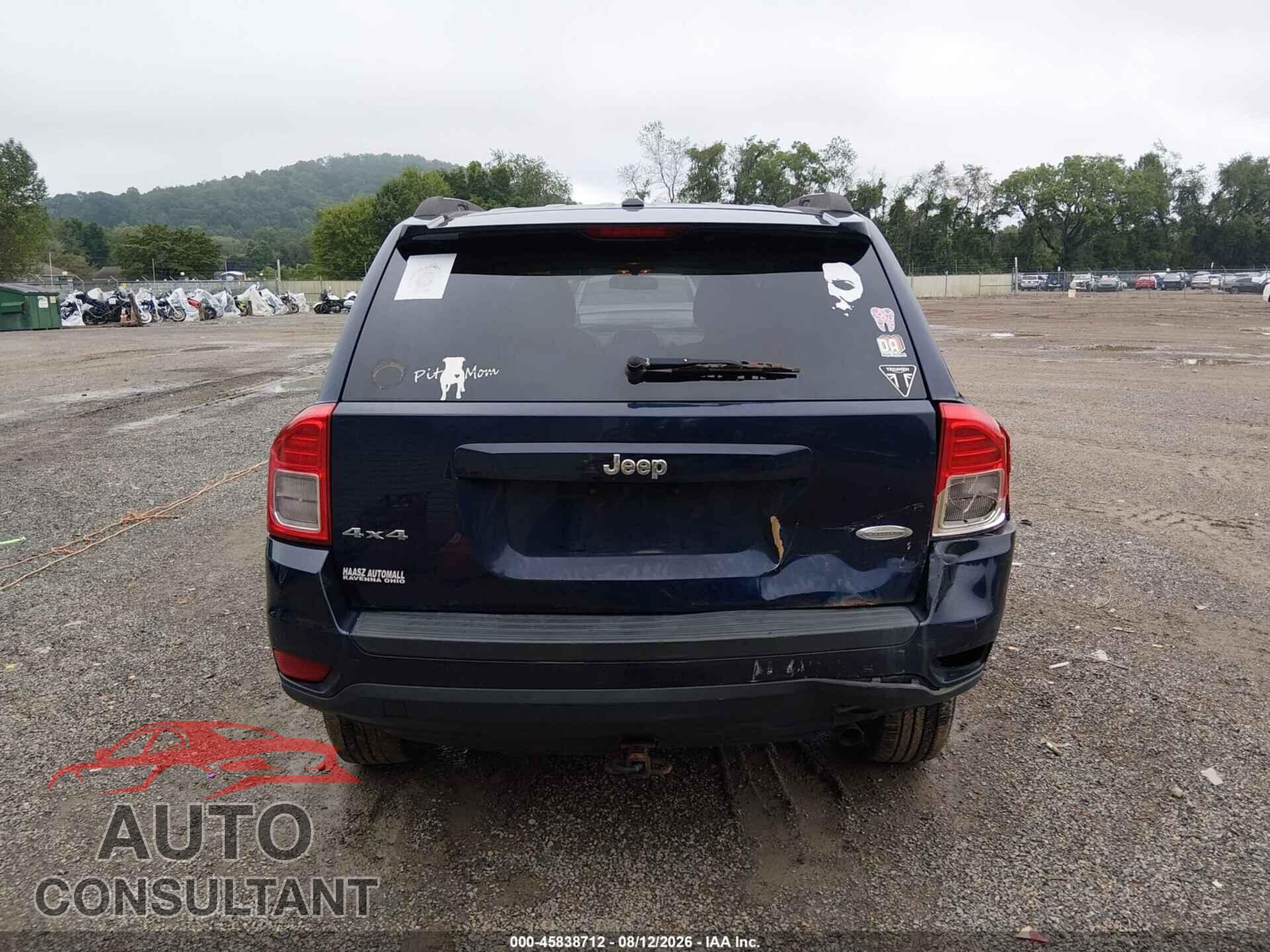 JEEP COMPASS 2012 - 1C4NJDEB3CD613084