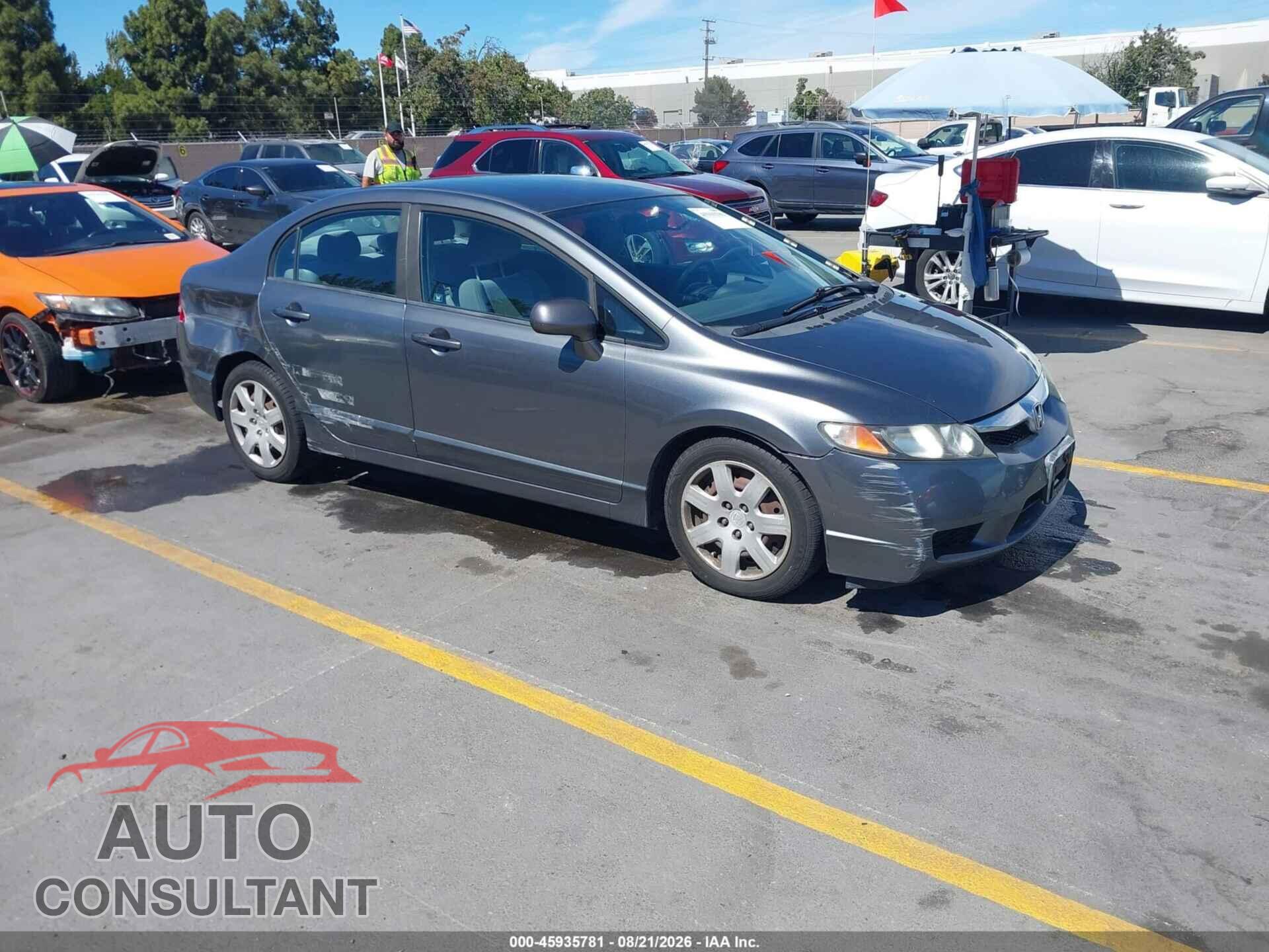 HONDA CIVIC 2010 - 19XFA1F5XAE064653