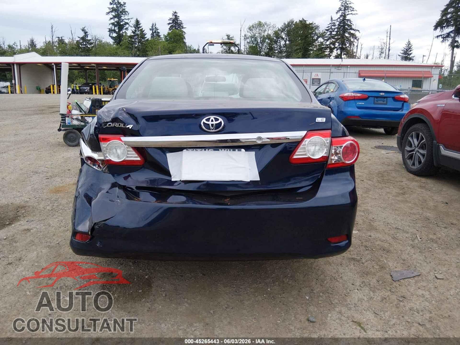 TOYOTA COROLLA 2012 - 2T1BU4EE5CC885220