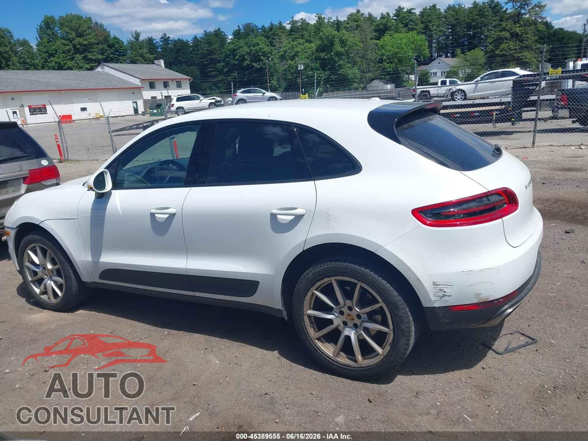 PORSCHE MACAN 2017 - WP1AA2A59HLB04020
