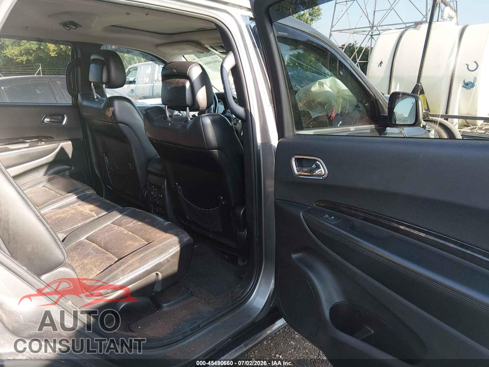 DODGE DURANGO 2012 - 1C4RDJDG7CC309184