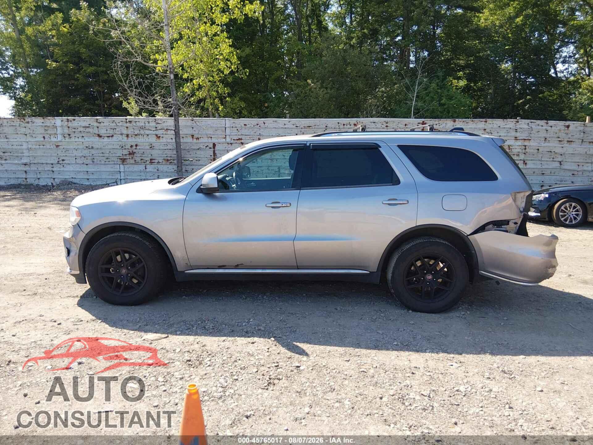 DODGE DURANGO 2017 - 1C4RDJAG5HC821103