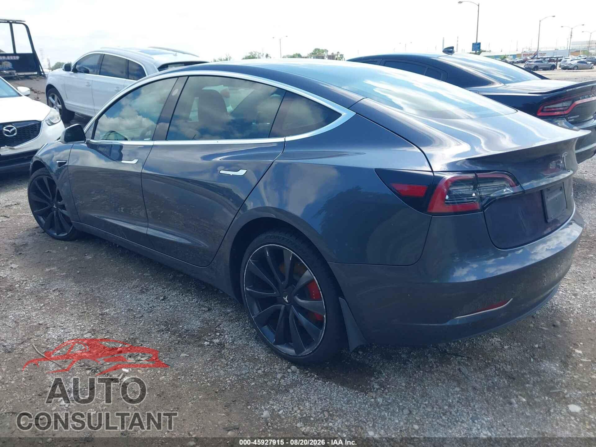 TESLA MODEL 3 2020 - 5YJ3E1EC0LF602958