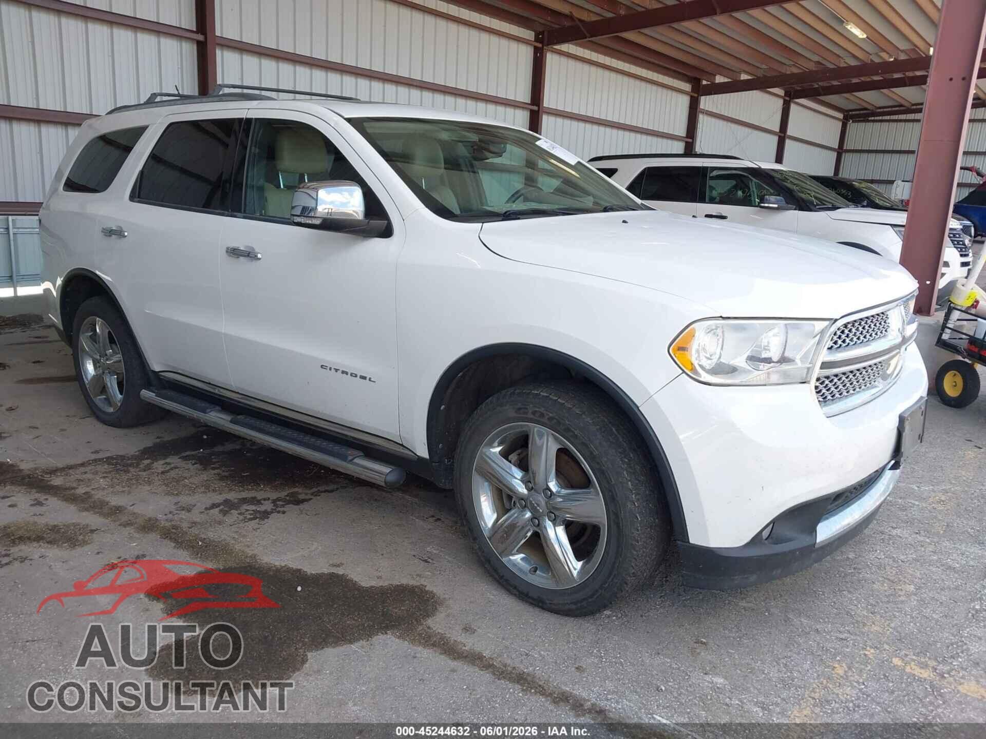 DODGE DURANGO 2013 - 1C4RDJEG5DC557059