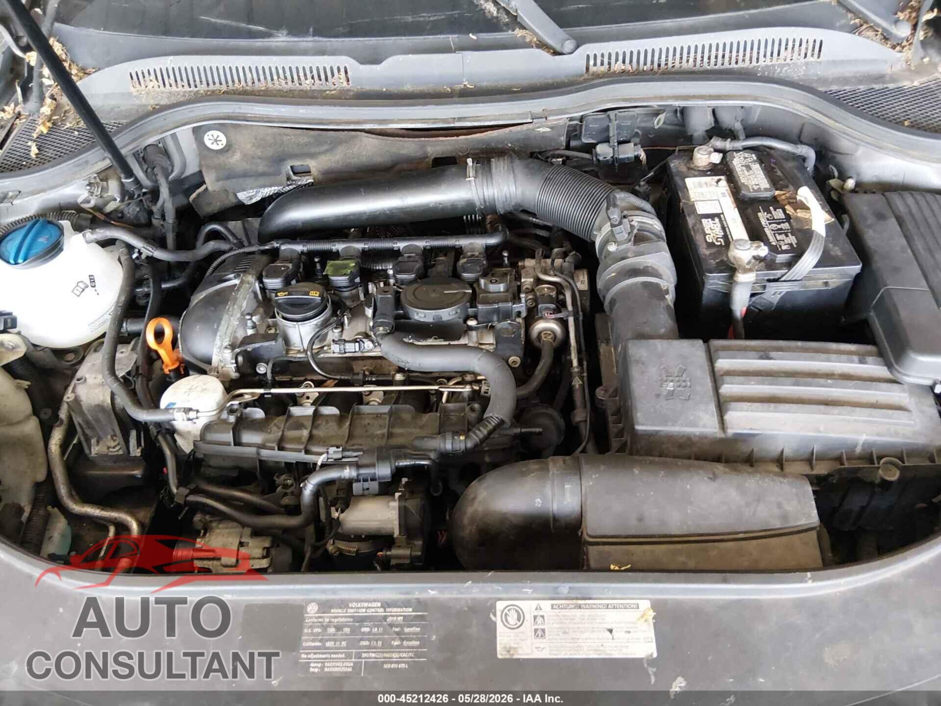 VOLKSWAGEN CC 2009 - WVWML73C09E537698