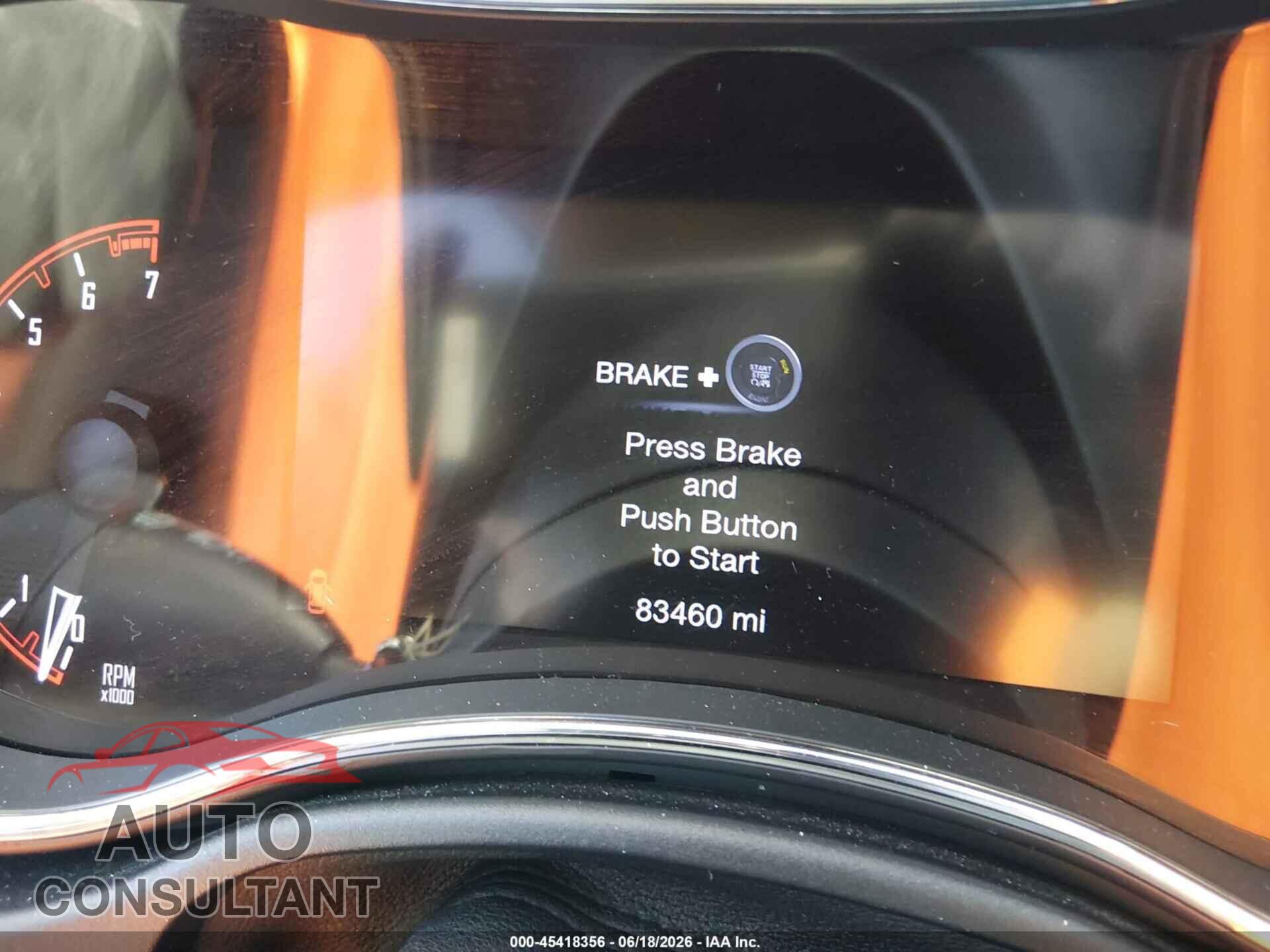 DODGE DURANGO 2017 - 1C4RDHEG7HC774689